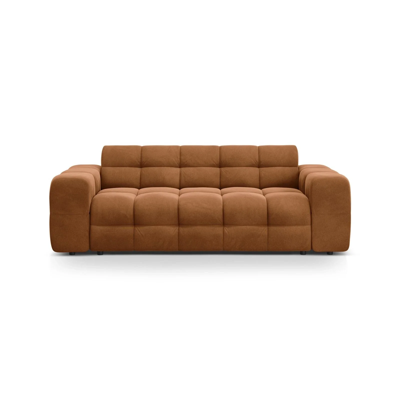 Kendal 3-Sitzer Sofa mit Bezug aus Samt oder Strukturstoff, 222x103 cm - Image 25