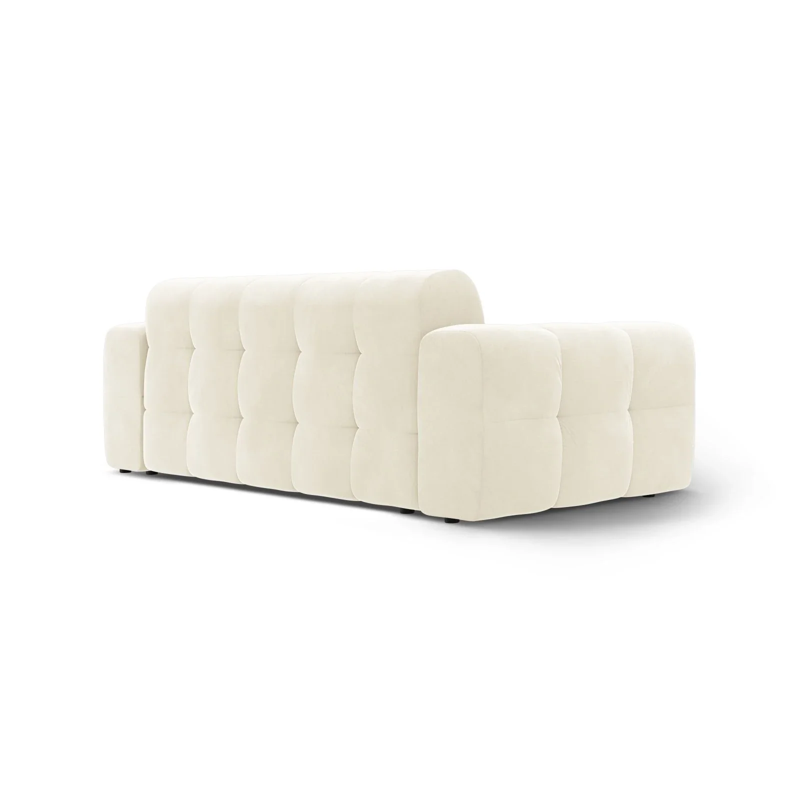 Kendal 3-Sitzer Sofa mit Bezug aus Samt oder Strukturstoff, 222x103 cm - Image 52
