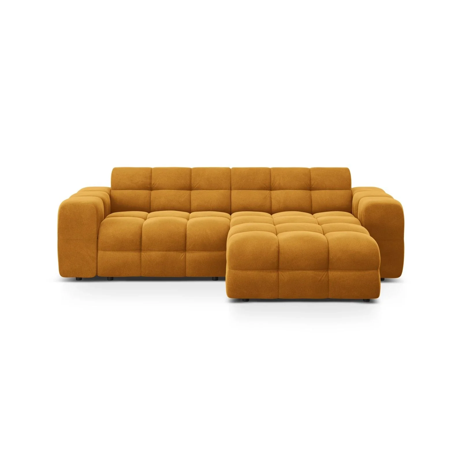 Kendal 4-Sitzer Ecksofa Rechts, mit Bezug aus Samt oder Strukturstoff, 256x173 cm - Image 16