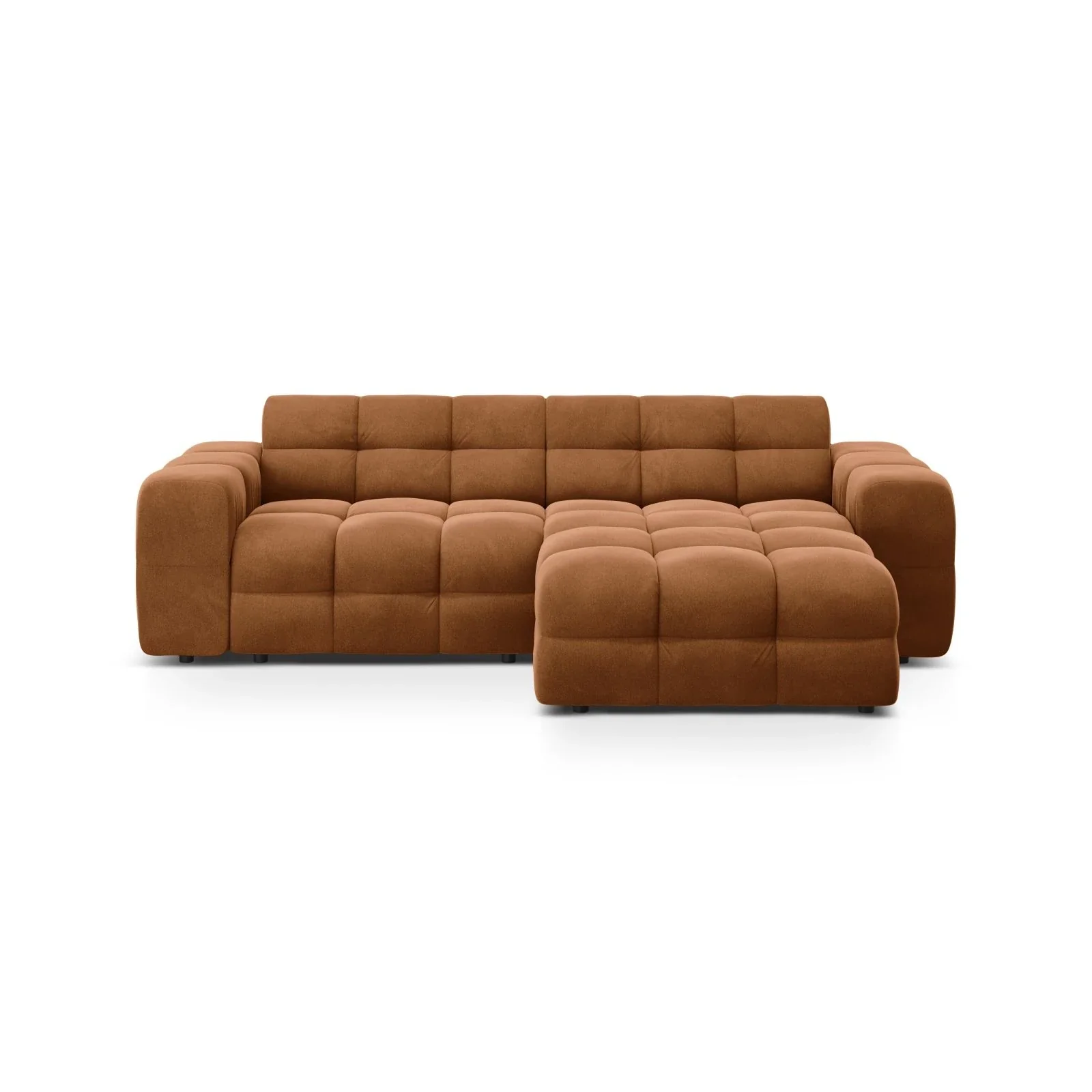 Kendal 4-Sitzer Ecksofa Rechts, mit Bezug aus Samt oder Strukturstoff, 256x173 cm - Image 28