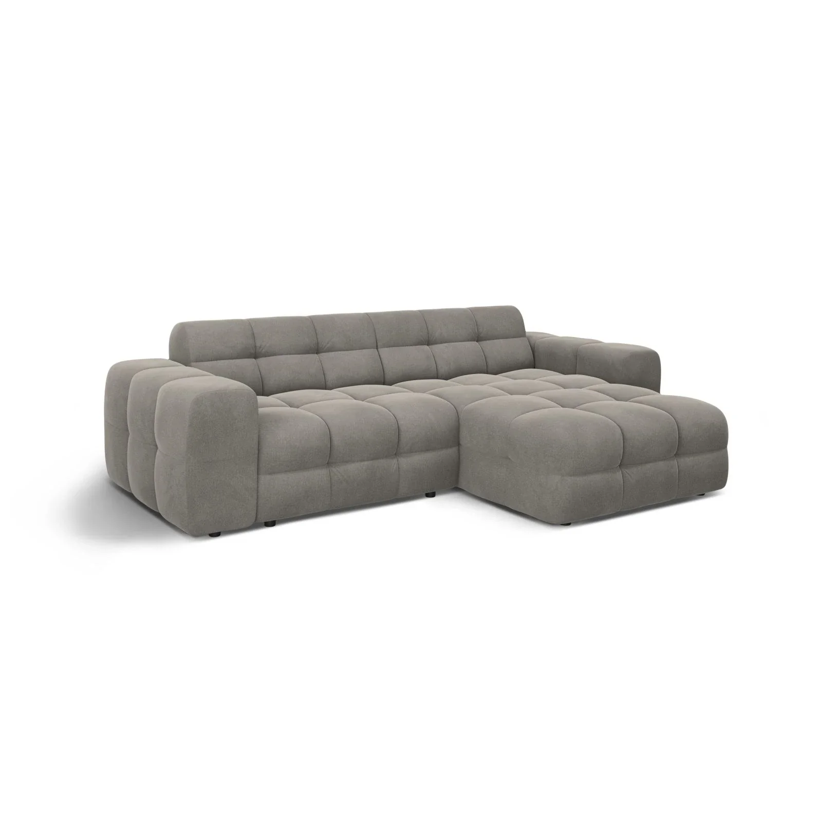 Kendal 4-Sitzer Ecksofa Rechts, mit Bezug aus Samt oder Strukturstoff, 256x173 cm - Image 36