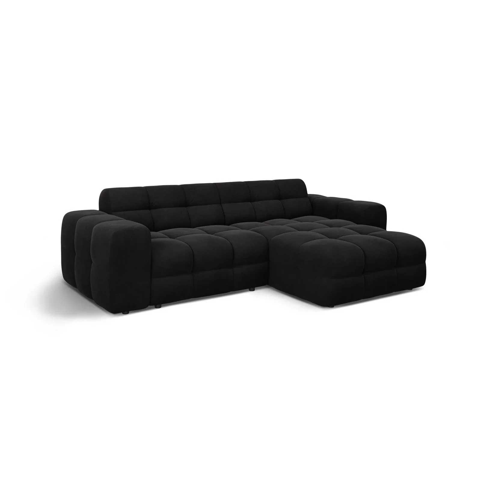 Kendal 4-Sitzer Ecksofa Rechts, mit Bezug aus Samt oder Strukturstoff, 256x173 cm - Image 45