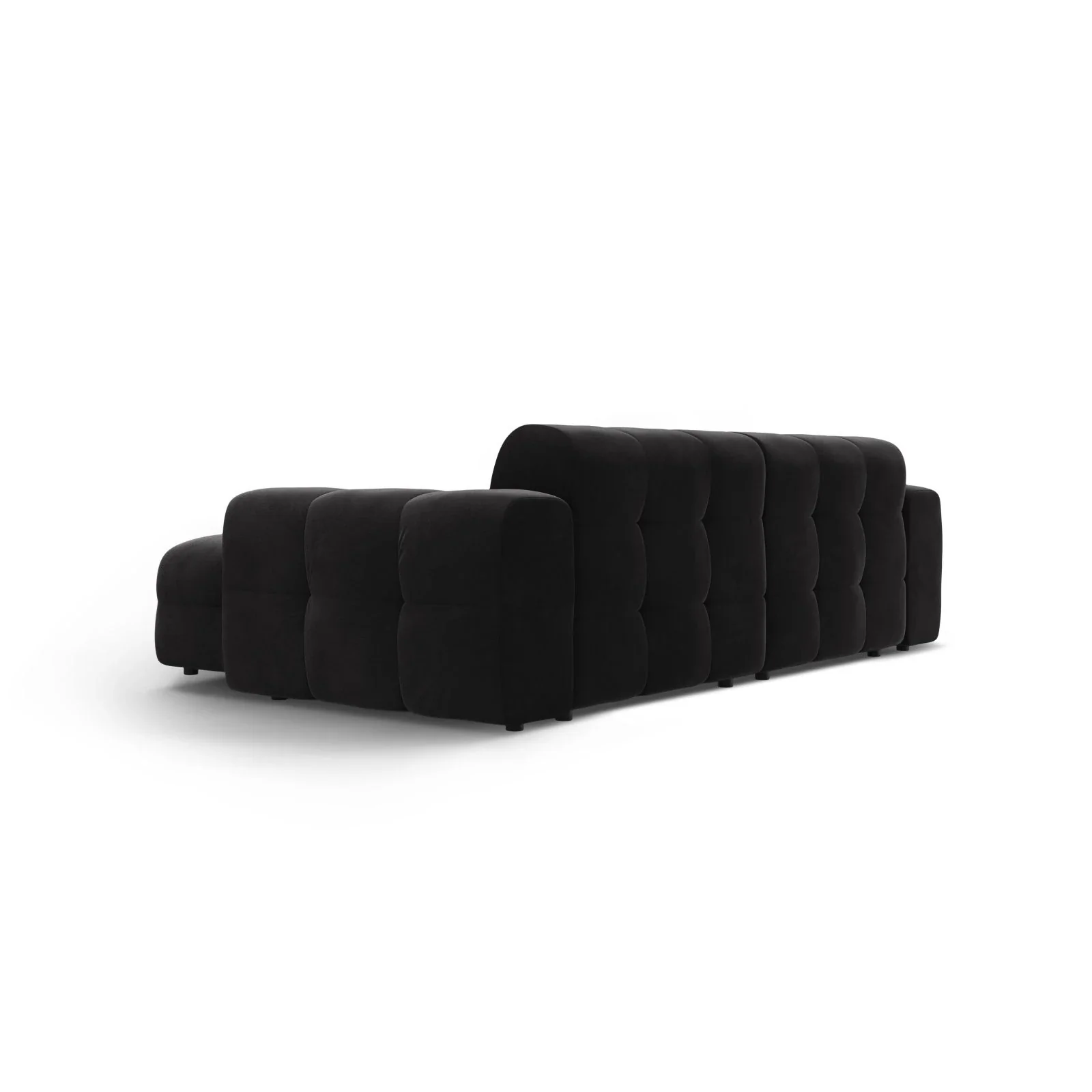 Kendal 4-Sitzer Ecksofa Rechts, mit Bezug aus Samt oder Strukturstoff, 256x173 cm - Image 46