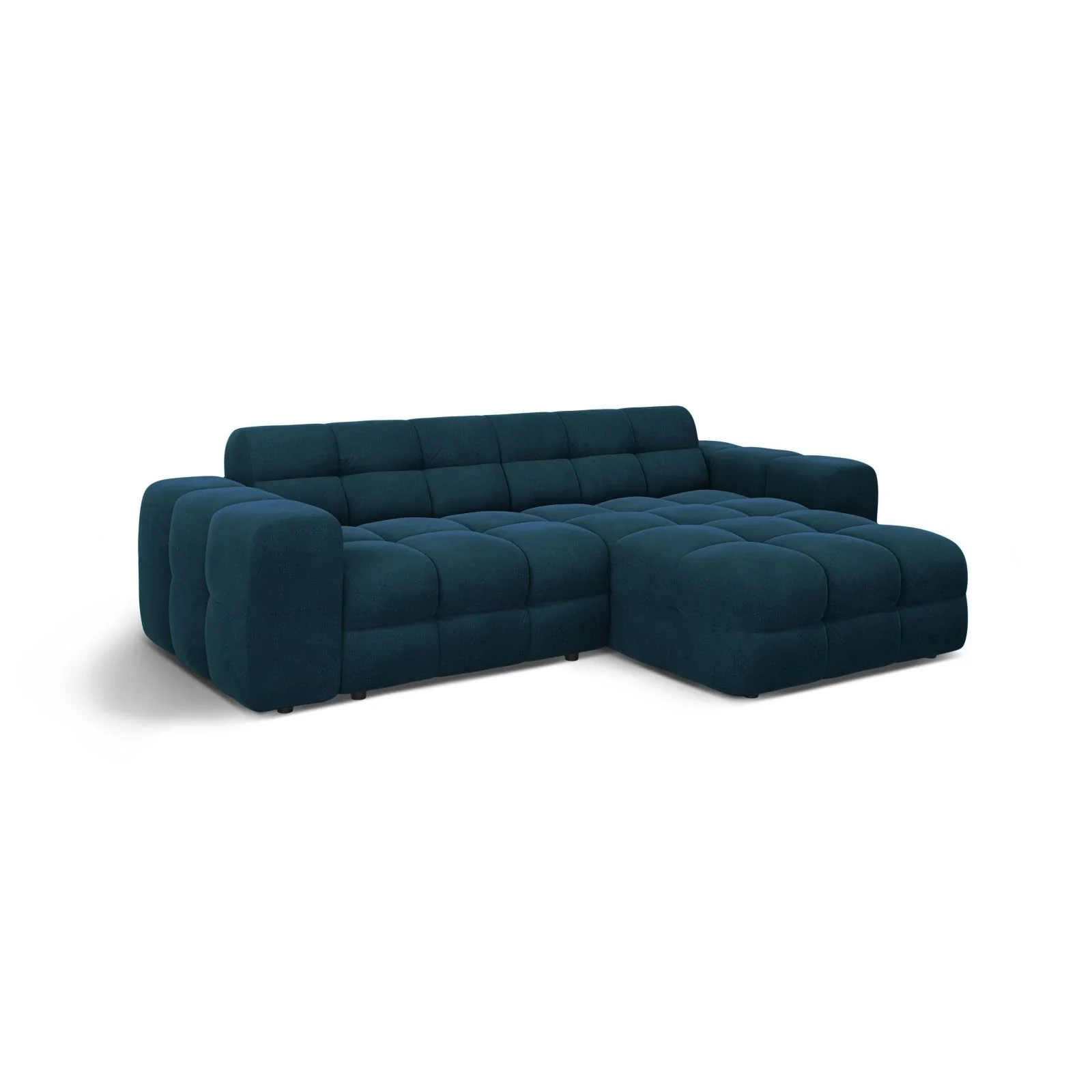 Kendal 4-Sitzer Ecksofa Rechts, mit Bezug aus Samt oder Strukturstoff, 256x173 cm - Image 54