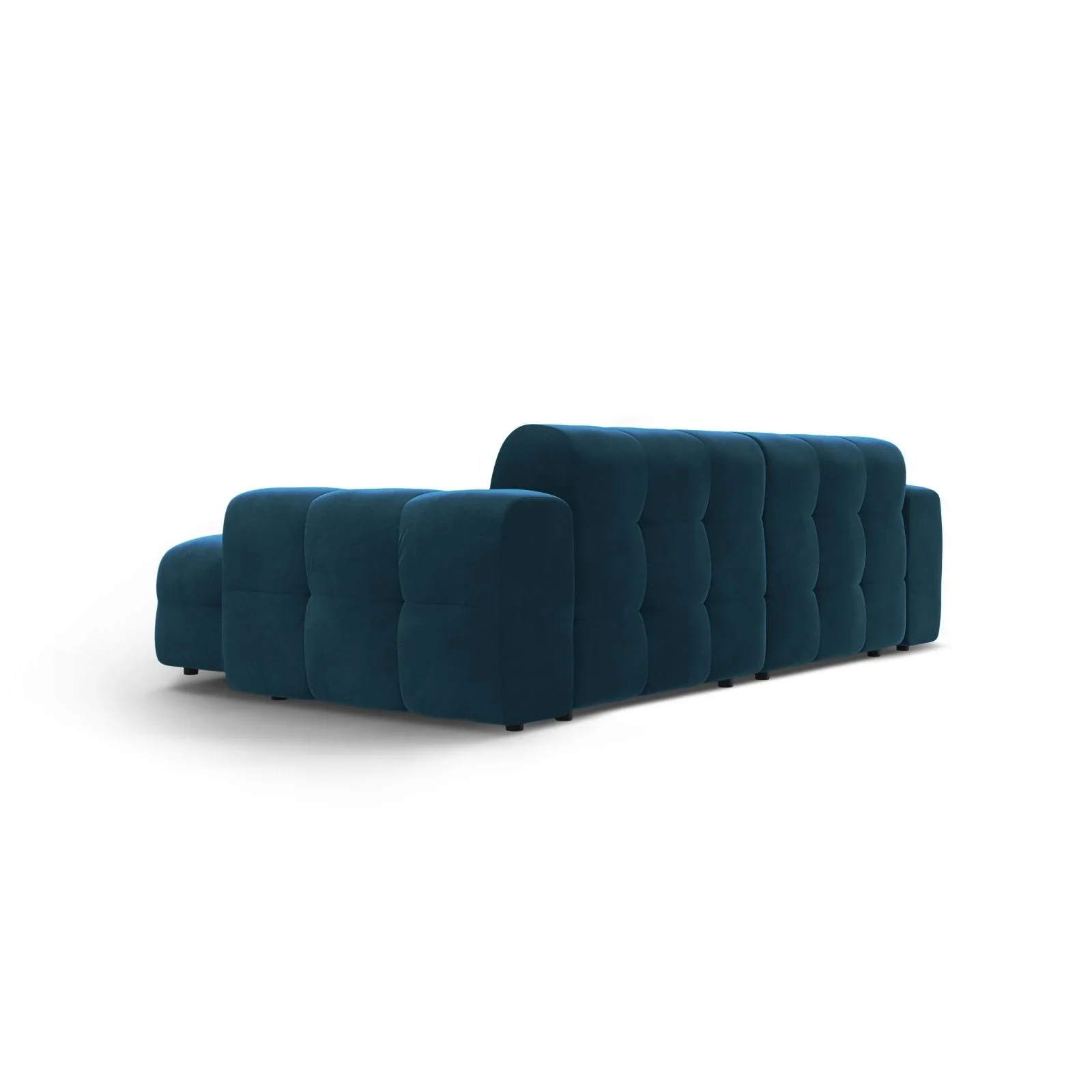 Kendal 4-Sitzer Ecksofa Rechts, mit Bezug aus Samt oder Strukturstoff, 256x173 cm - Image 55
