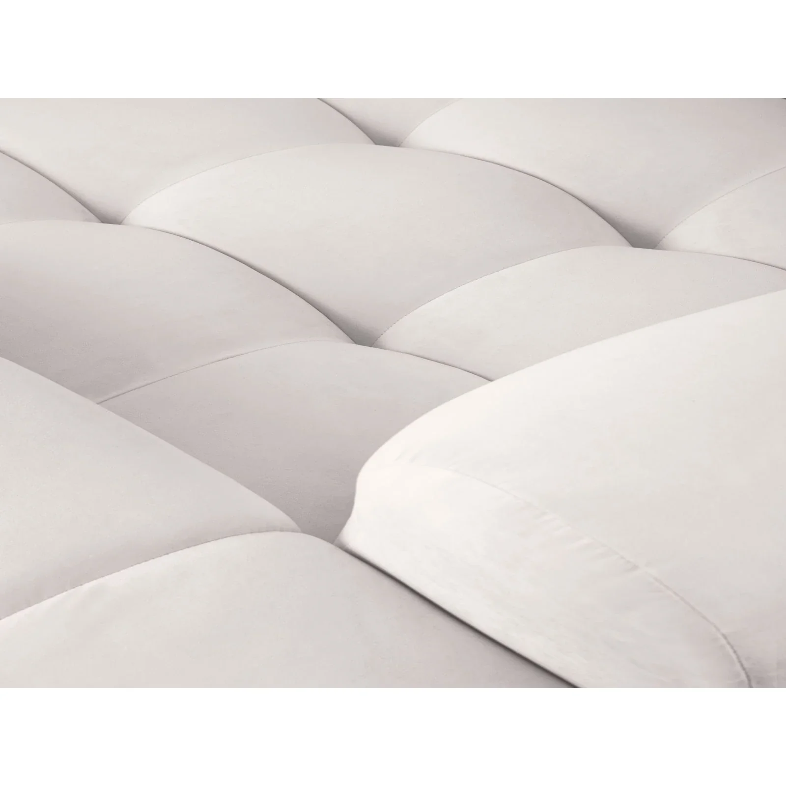 Kendal 4-Sitzer Ecksofa Rechts, mit Bezug aus Samt oder Strukturstoff, 256x173 cm - Image 6