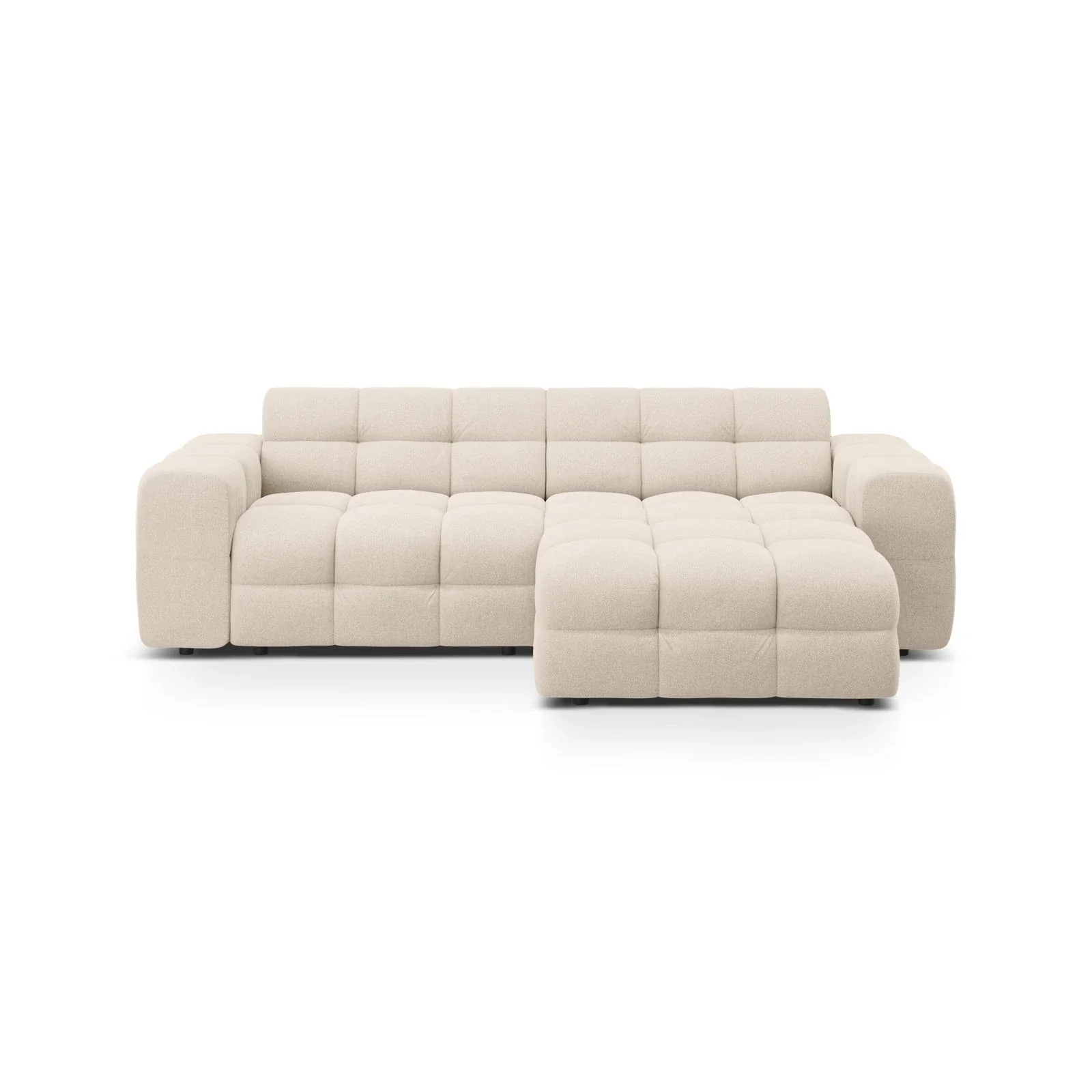 Kendal 4-Sitzer Ecksofa Rechts, mit Bezug aus Samt oder Strukturstoff, 256x173 cm - Image 70