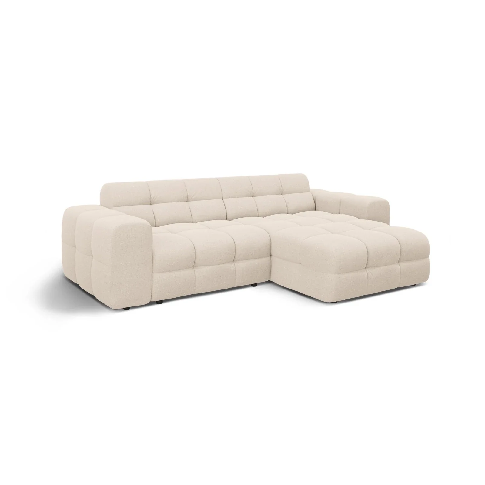 Kendal 4-Sitzer Ecksofa Rechts, mit Bezug aus Samt oder Strukturstoff, 256x173 cm - Image 72