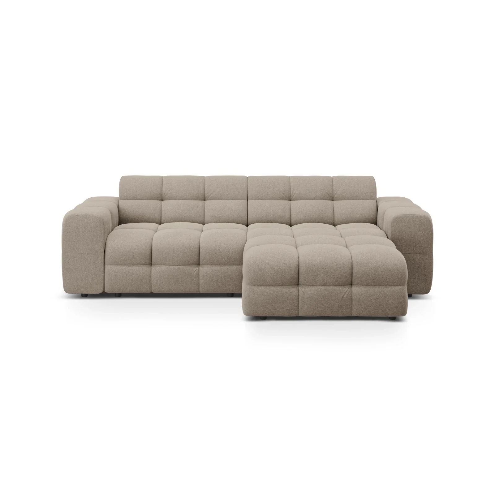 Kendal 4-Sitzer Ecksofa Rechts, mit Bezug aus Samt oder Strukturstoff, 256x173 cm - Image 76