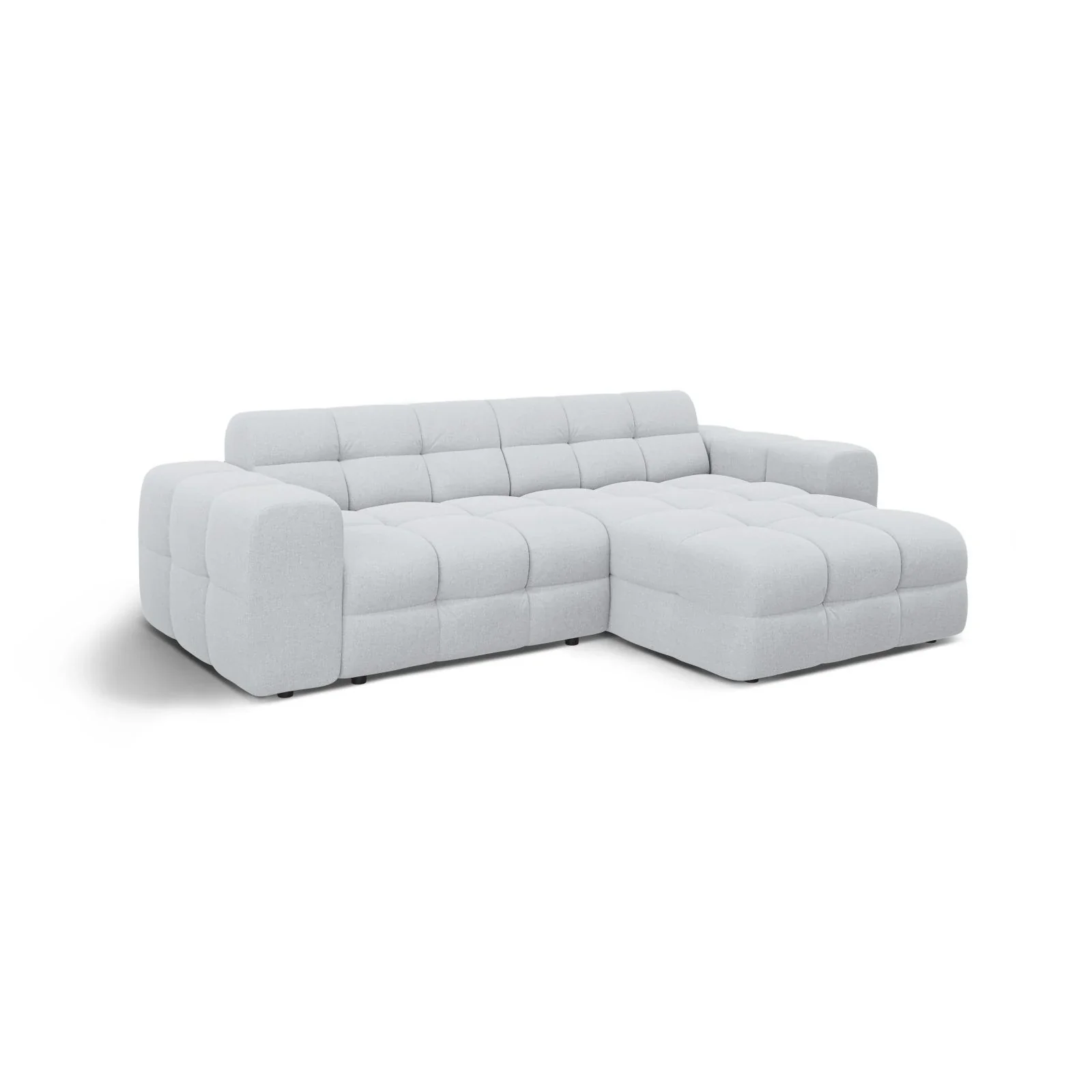 Kendal 4-Sitzer Ecksofa Rechts, mit Bezug aus Samt oder Strukturstoff, 256x173 cm - Image 84