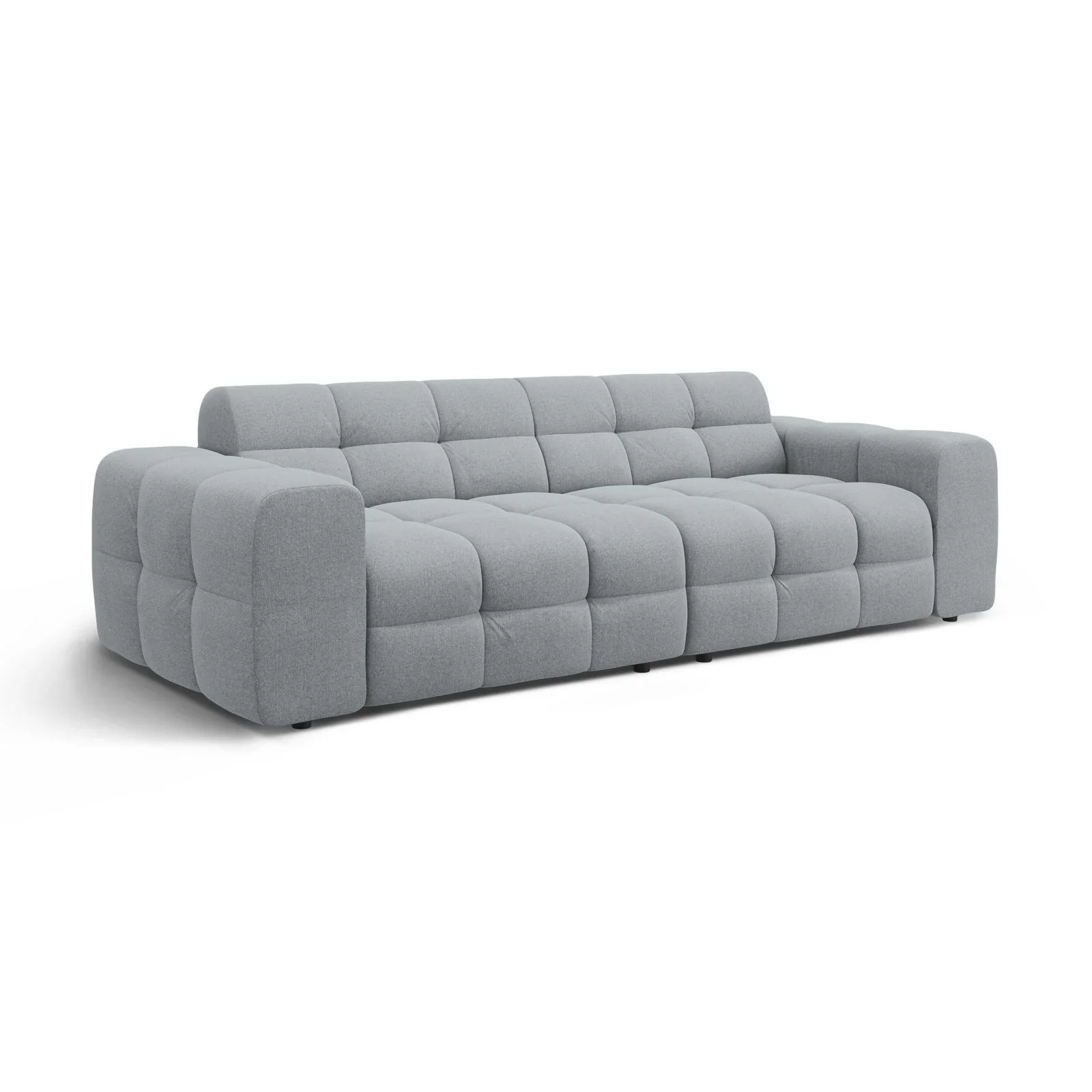 Kendal 4-Sitzer Sofa mit Bezug aus Samt oder Strukturstoff, 255x103 cm - Image 102