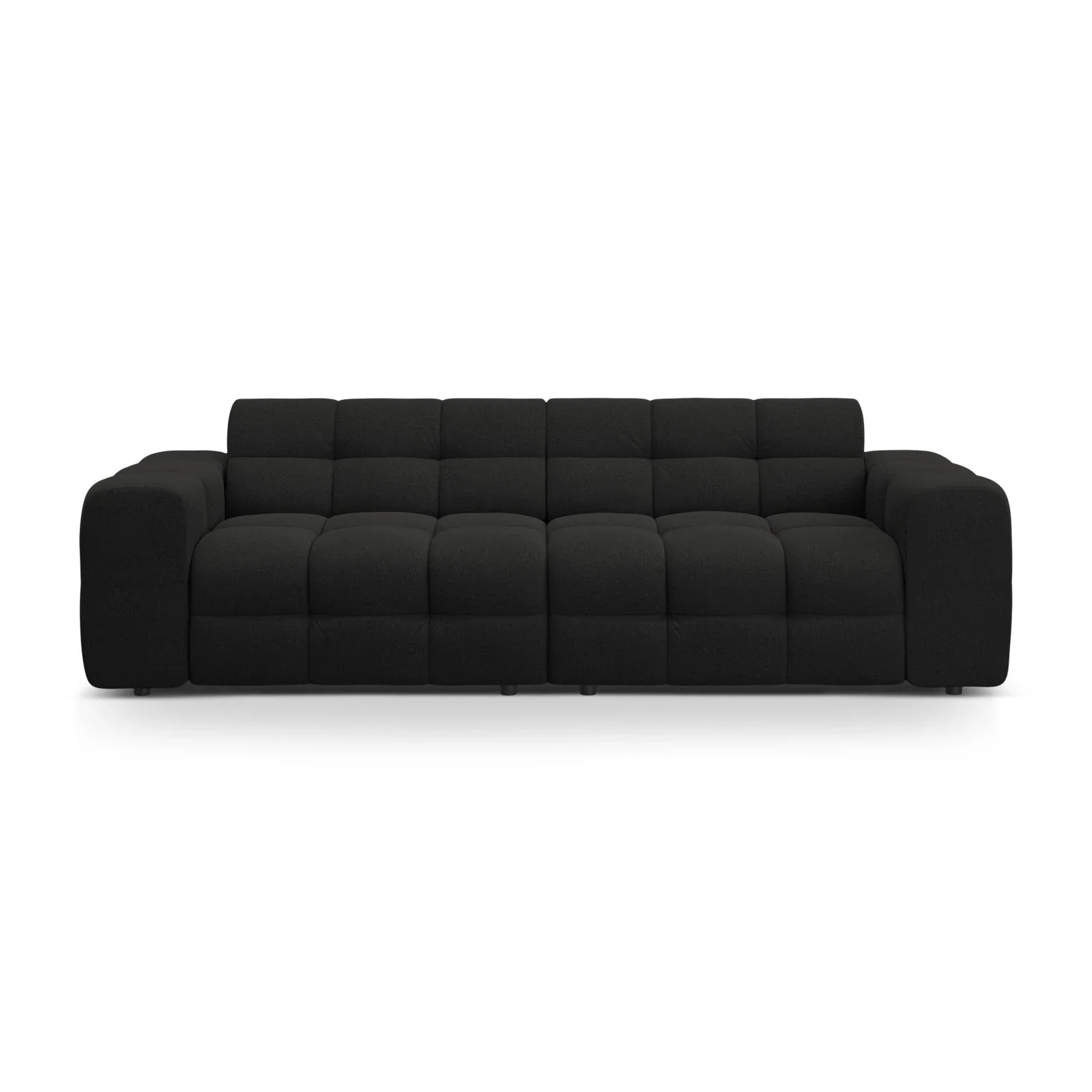 Kendal 4-Sitzer Sofa mit Bezug aus Samt oder Strukturstoff, 255x103 cm - Image 106