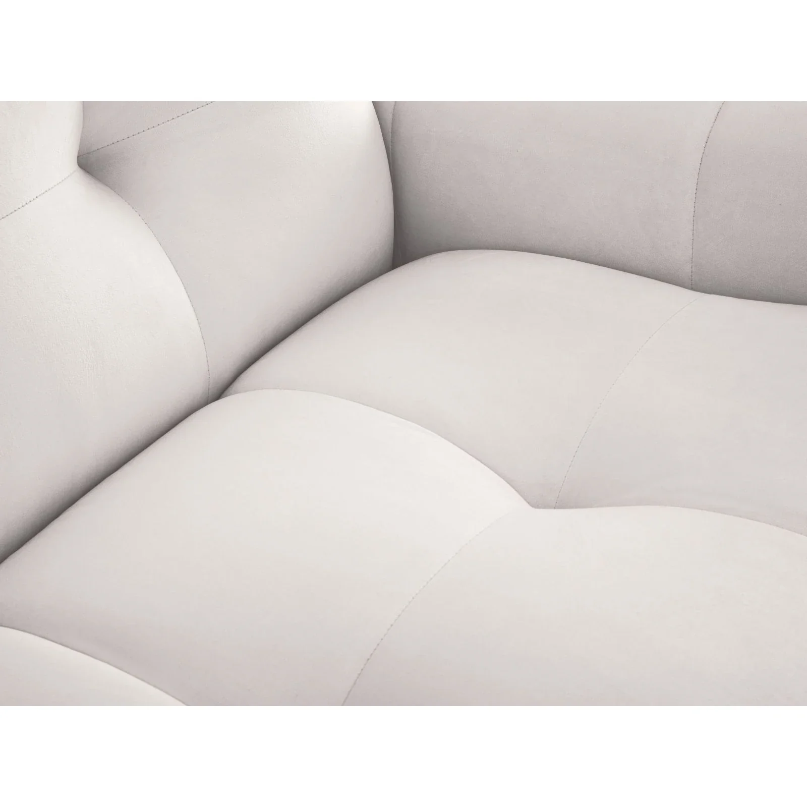 Kendal 4-Sitzer Sofa mit Bezug aus Samt oder Strukturstoff, 255x103 cm - Image 7