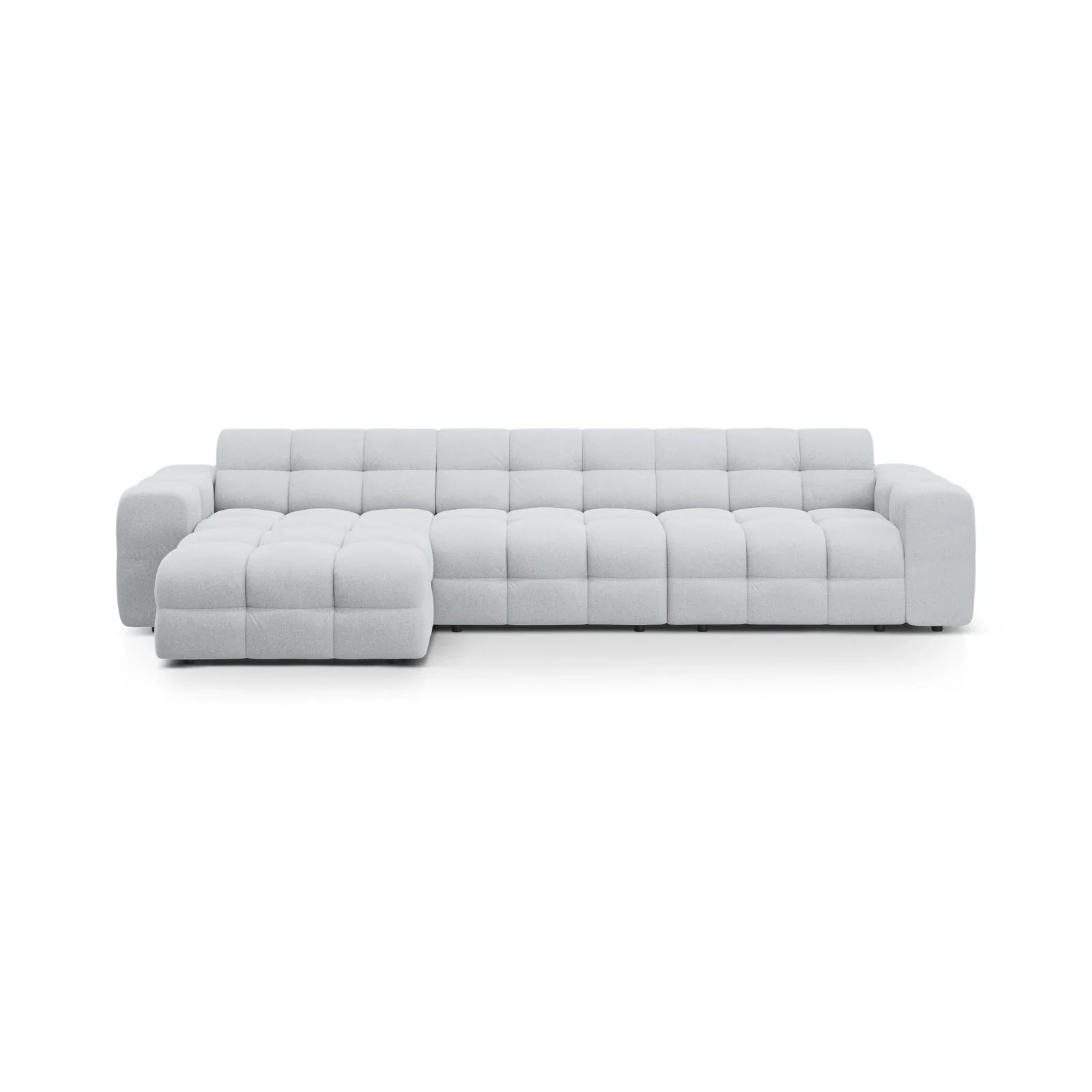 Kendal 5-Sitzer Ecksofa Links, mit Bezug aus Samt oder Strukturstoff, 357x173 cm - Image 67