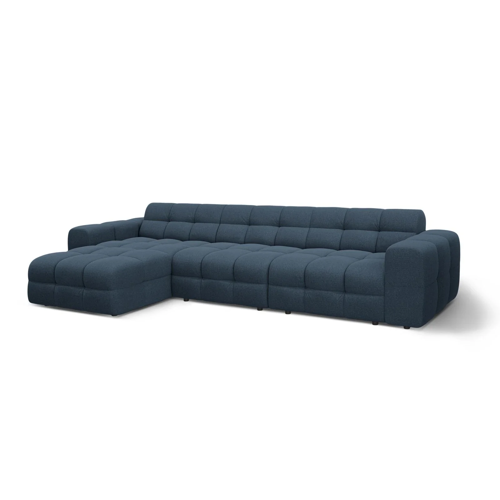Kendal 5-Sitzer Ecksofa Links, mit Bezug aus Samt oder Strukturstoff, 357x173 cm - Image 81