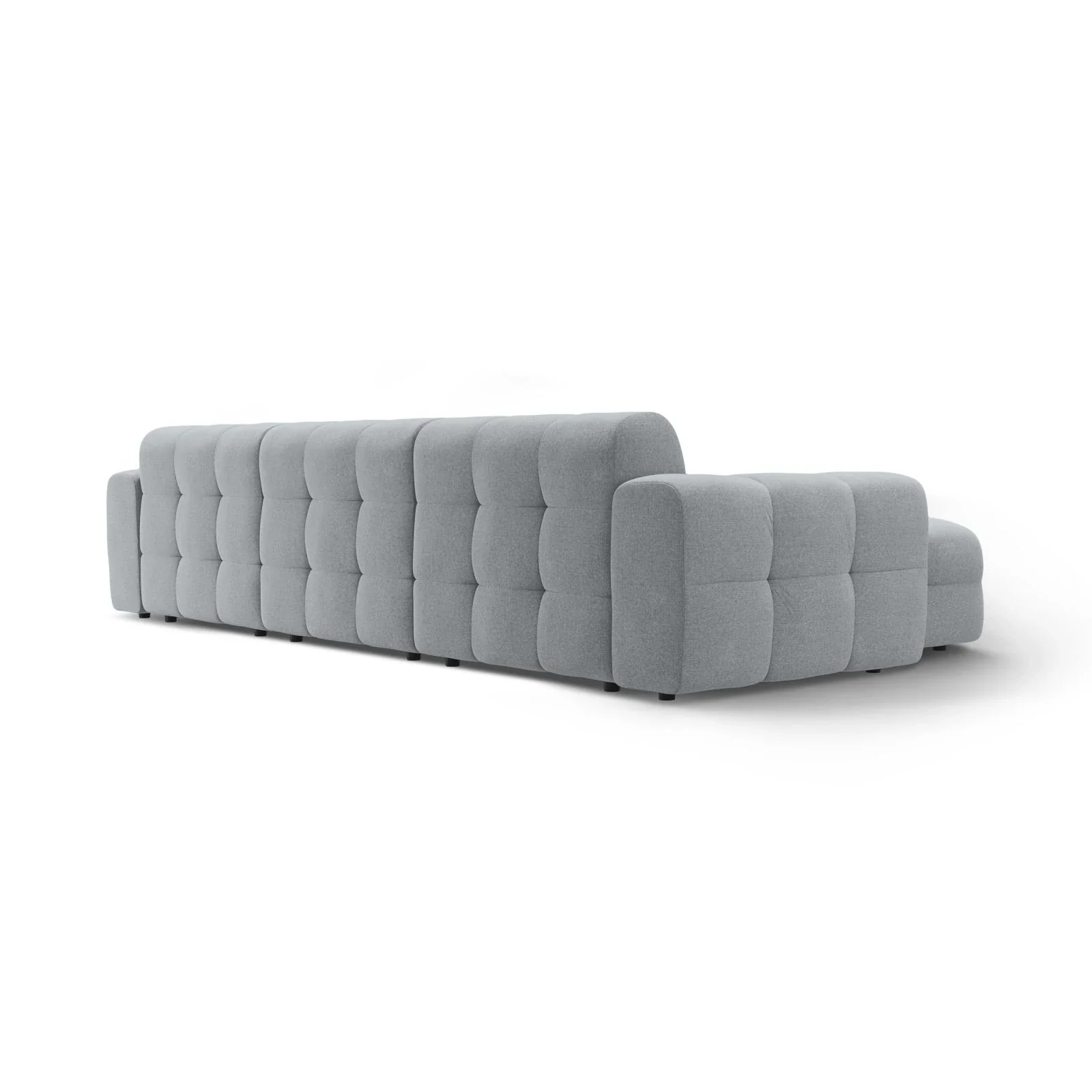 Kendal 5-Sitzer Ecksofa Links, mit Bezug aus Samt oder Strukturstoff, 357x173 cm - Image 88