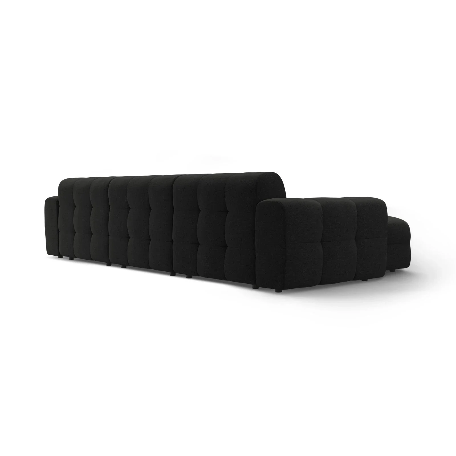 Kendal 5-Sitzer Ecksofa Links, mit Bezug aus Samt oder Strukturstoff, 357x173 cm - Image 94