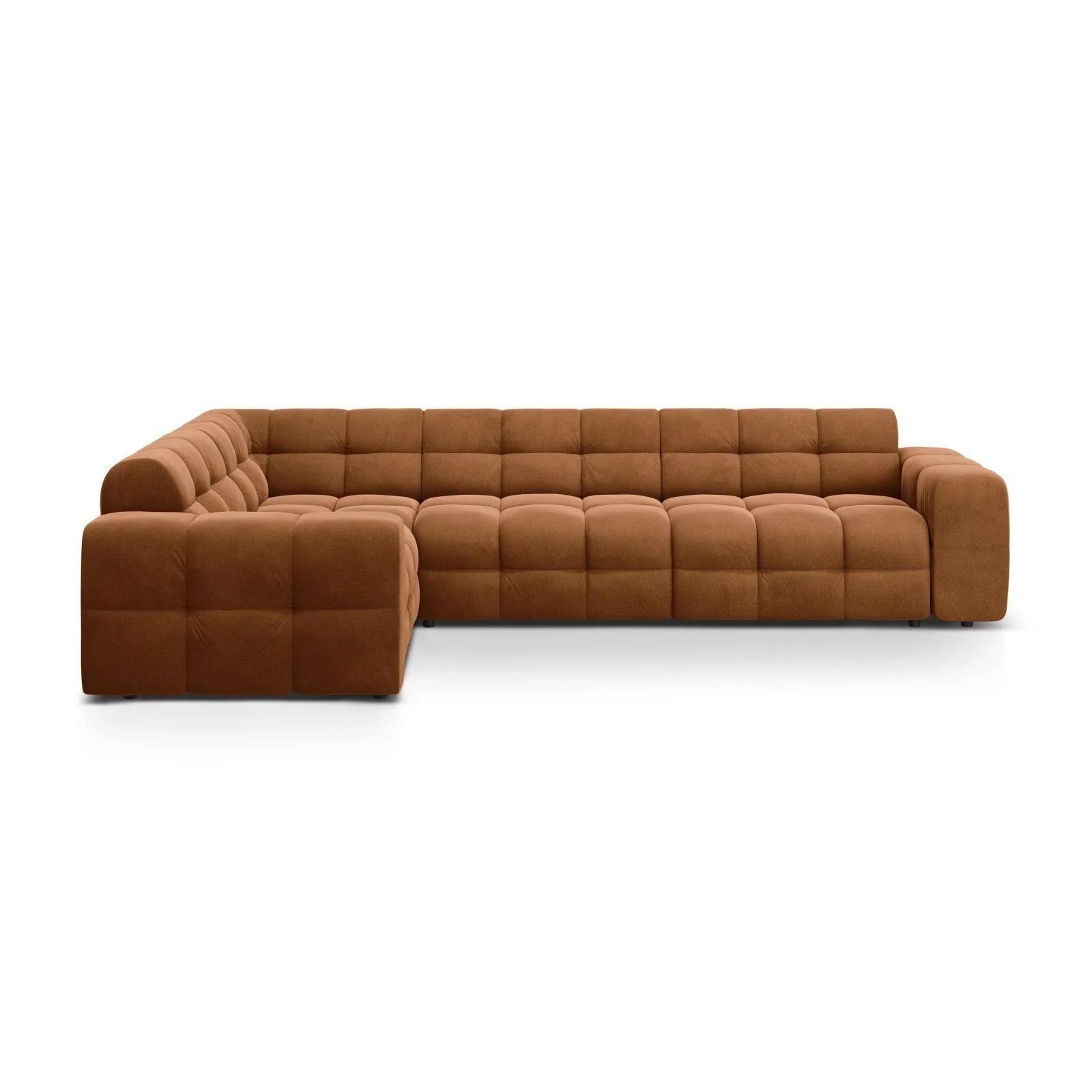 Kendal 6-Sitzer Ecksofa Links, mit Bezug aus Samt oder Strukturstoff, 332x231 cm - Image 28