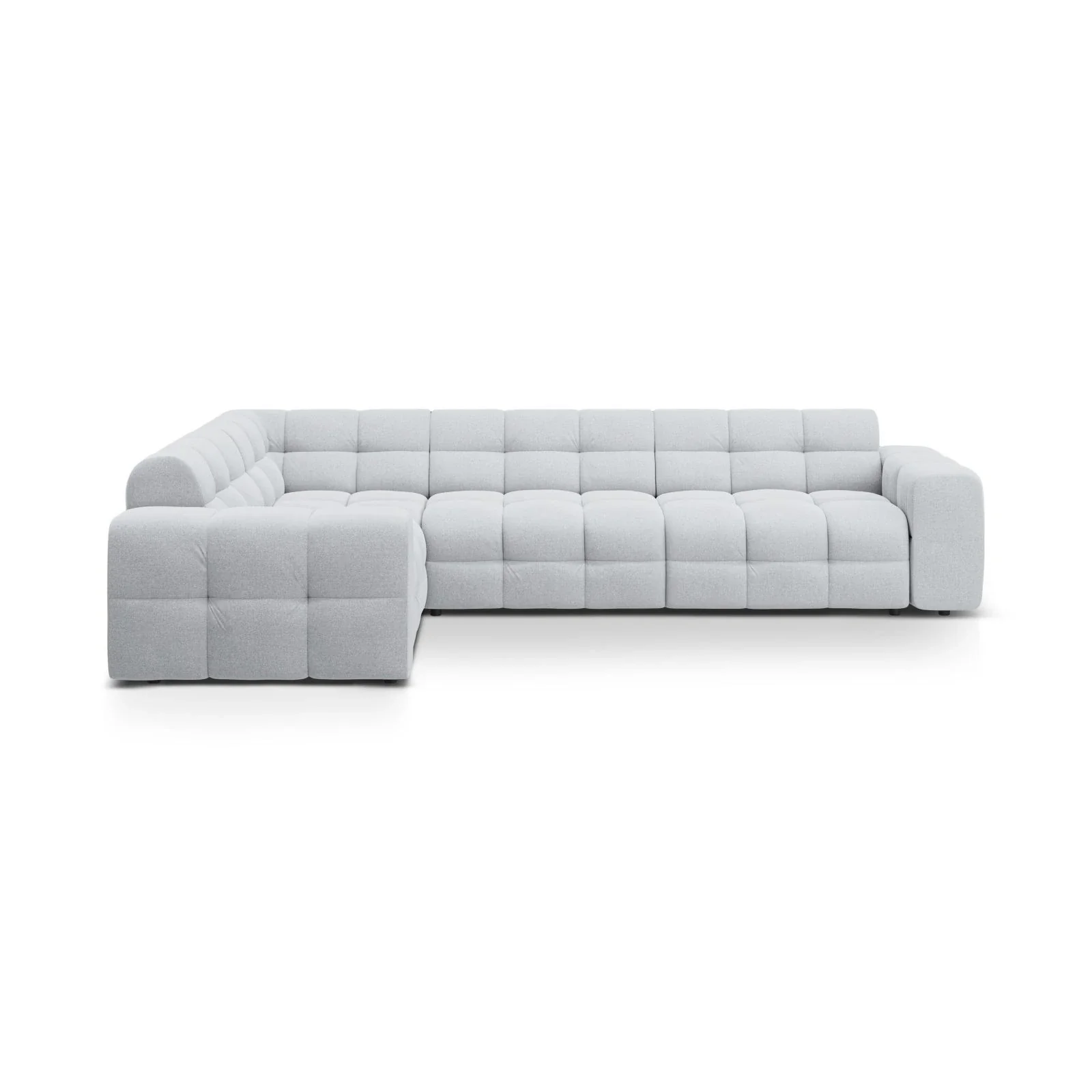 Kendal 6-Sitzer Ecksofa Links, mit Bezug aus Samt oder Strukturstoff, 332x231 cm - Image 82