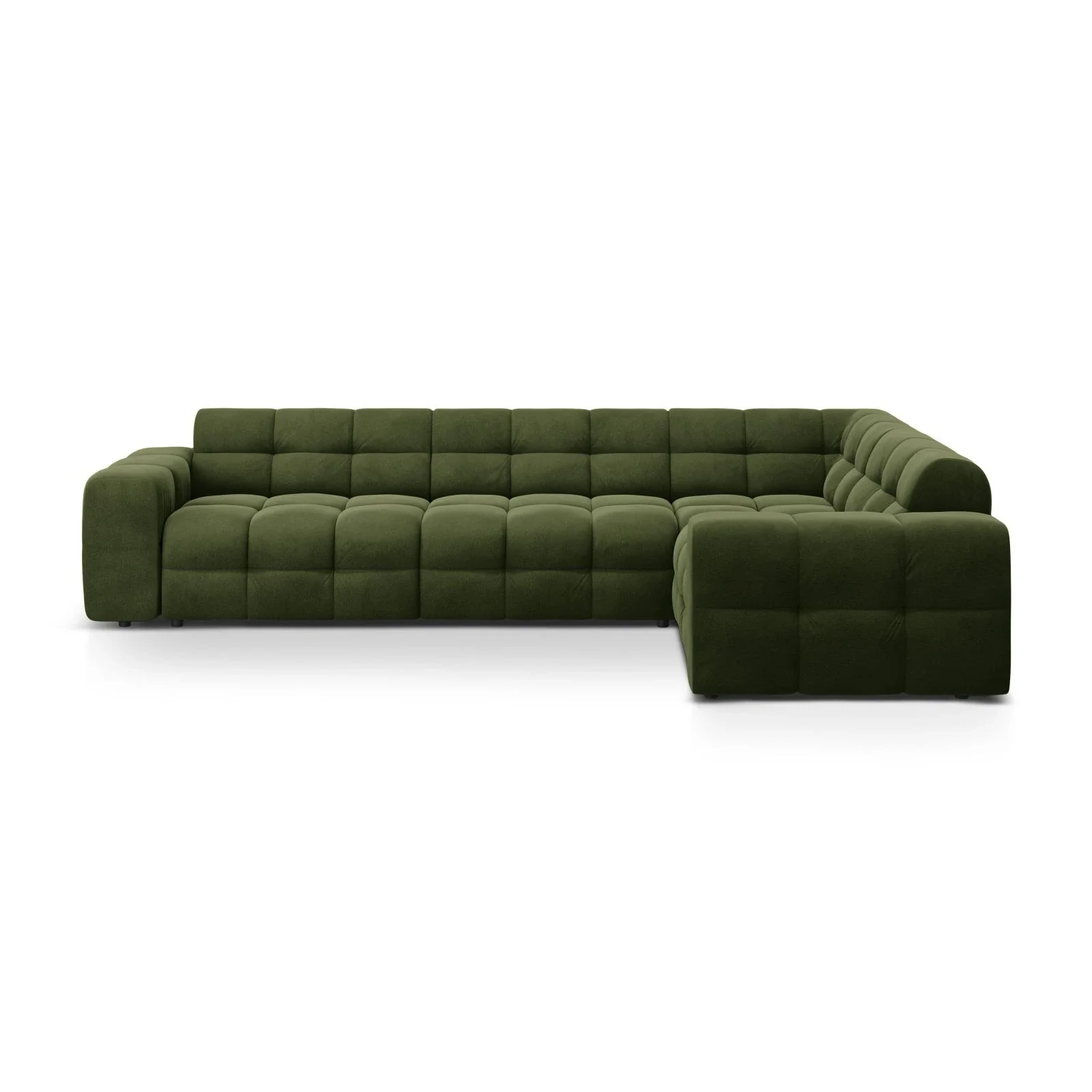Kendal 6-Sitzer Ecksofa Rechts, mit Bezug aus Samt oder Strukturstoff, 332x231 cm - Image 10