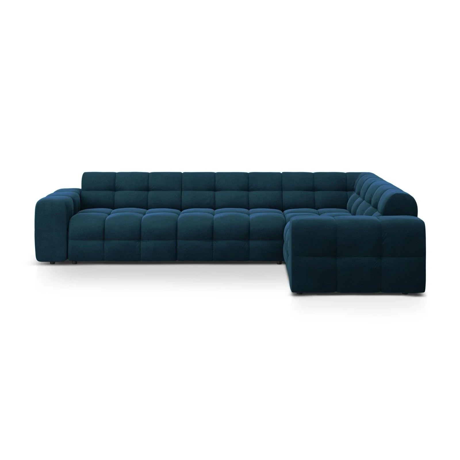 Kendal 6-Sitzer Ecksofa Rechts, mit Bezug aus Samt oder Strukturstoff, 332x231 cm - Image 52