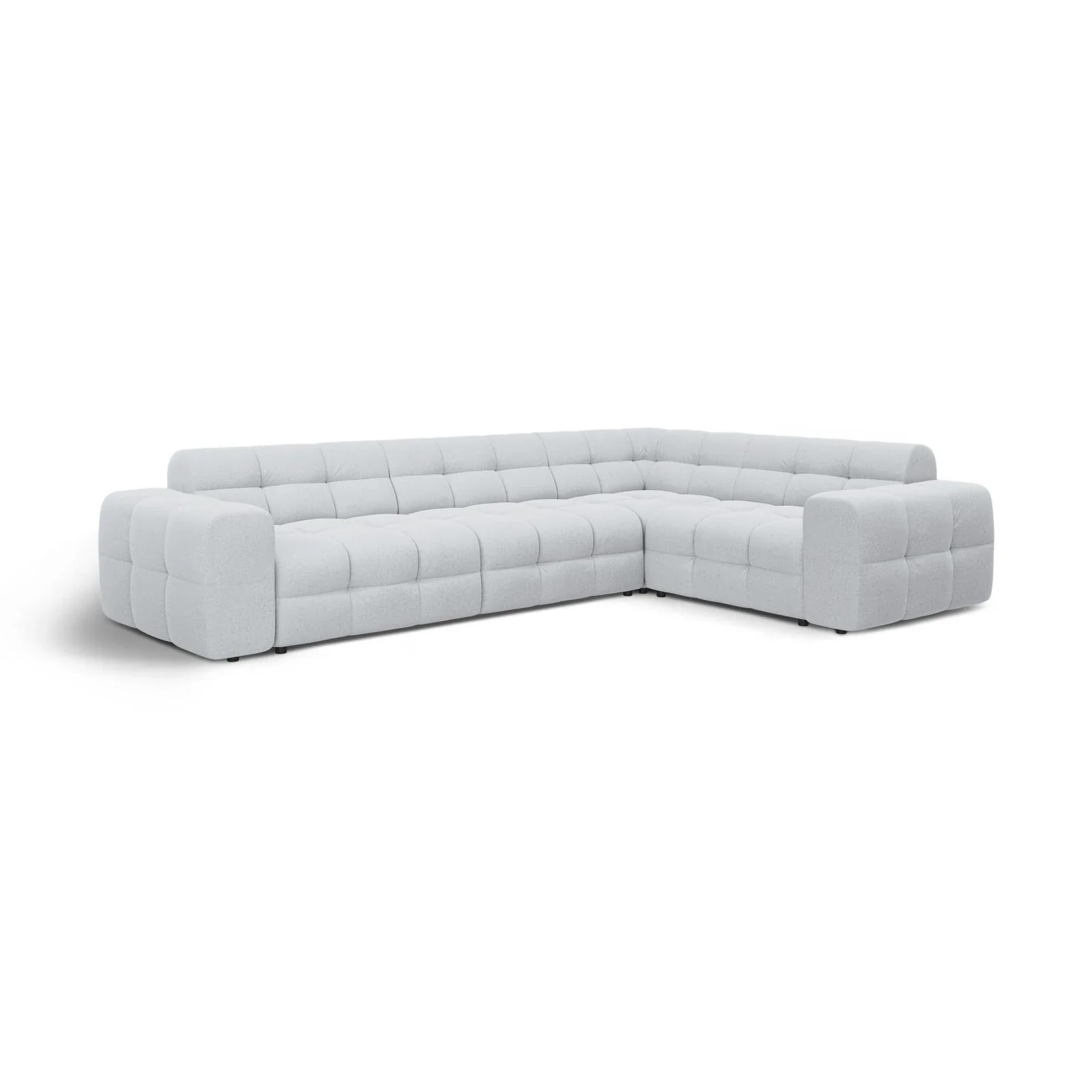 Kendal 6-Sitzer Ecksofa Rechts, mit Bezug aus Samt oder Strukturstoff, 332x231 cm - Image 84