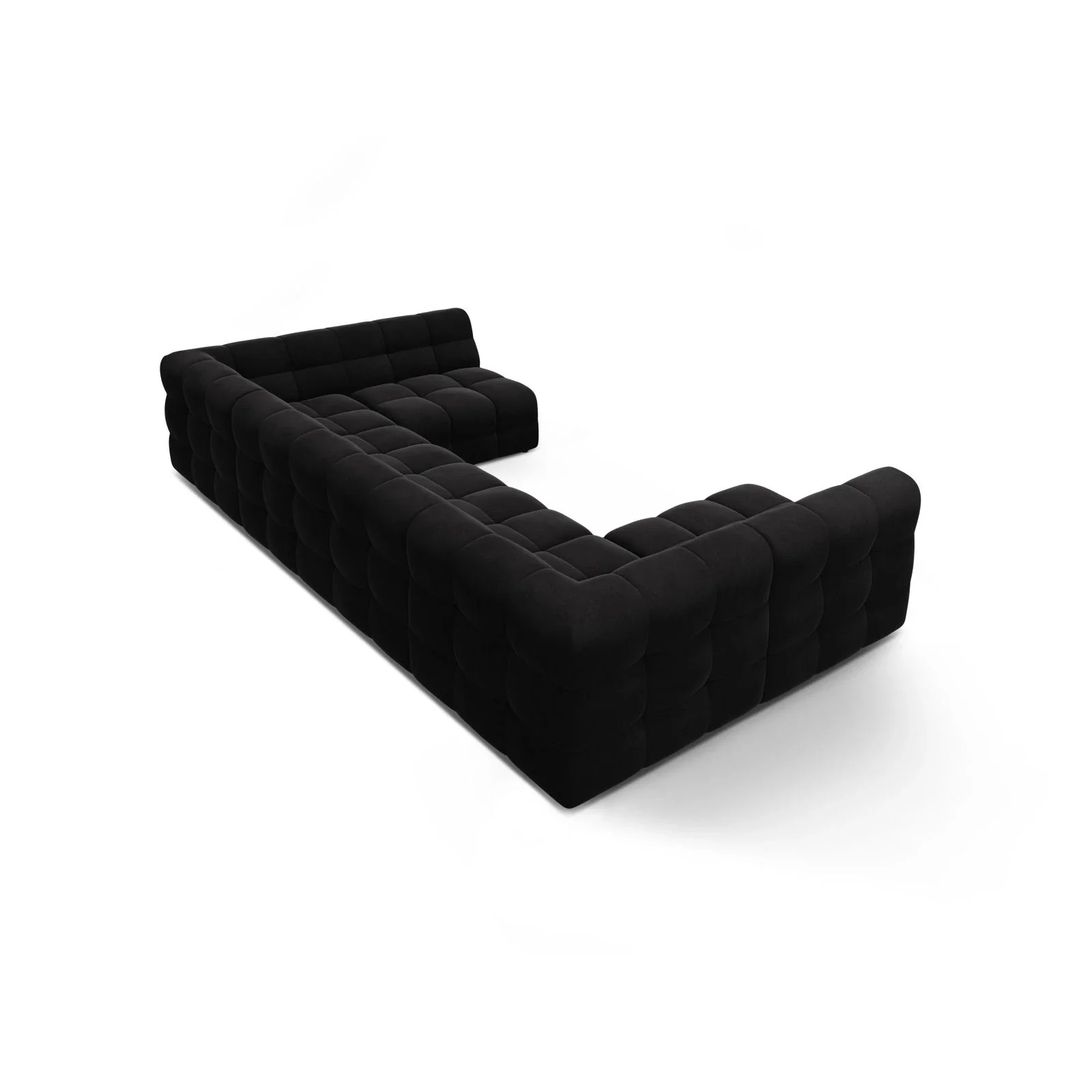 Kendal 7-Sitzer Panorama-Sofa mit Bezug aus Samt oder Strukturstoff, 372x203 cm - Image 40