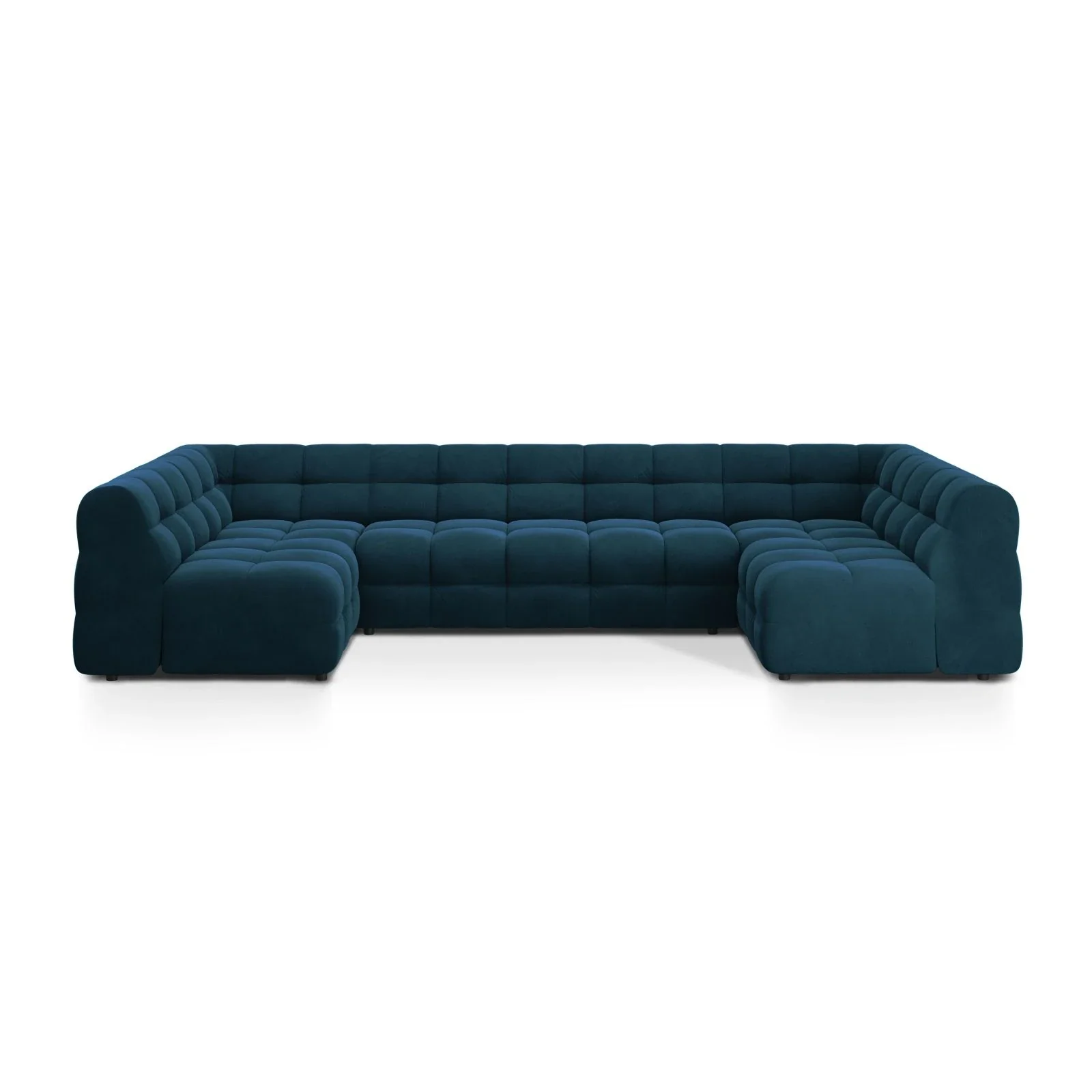 Kendal 7-Sitzer Panorama-Sofa mit Bezug aus Samt oder Strukturstoff, 372x203 cm - Image 43