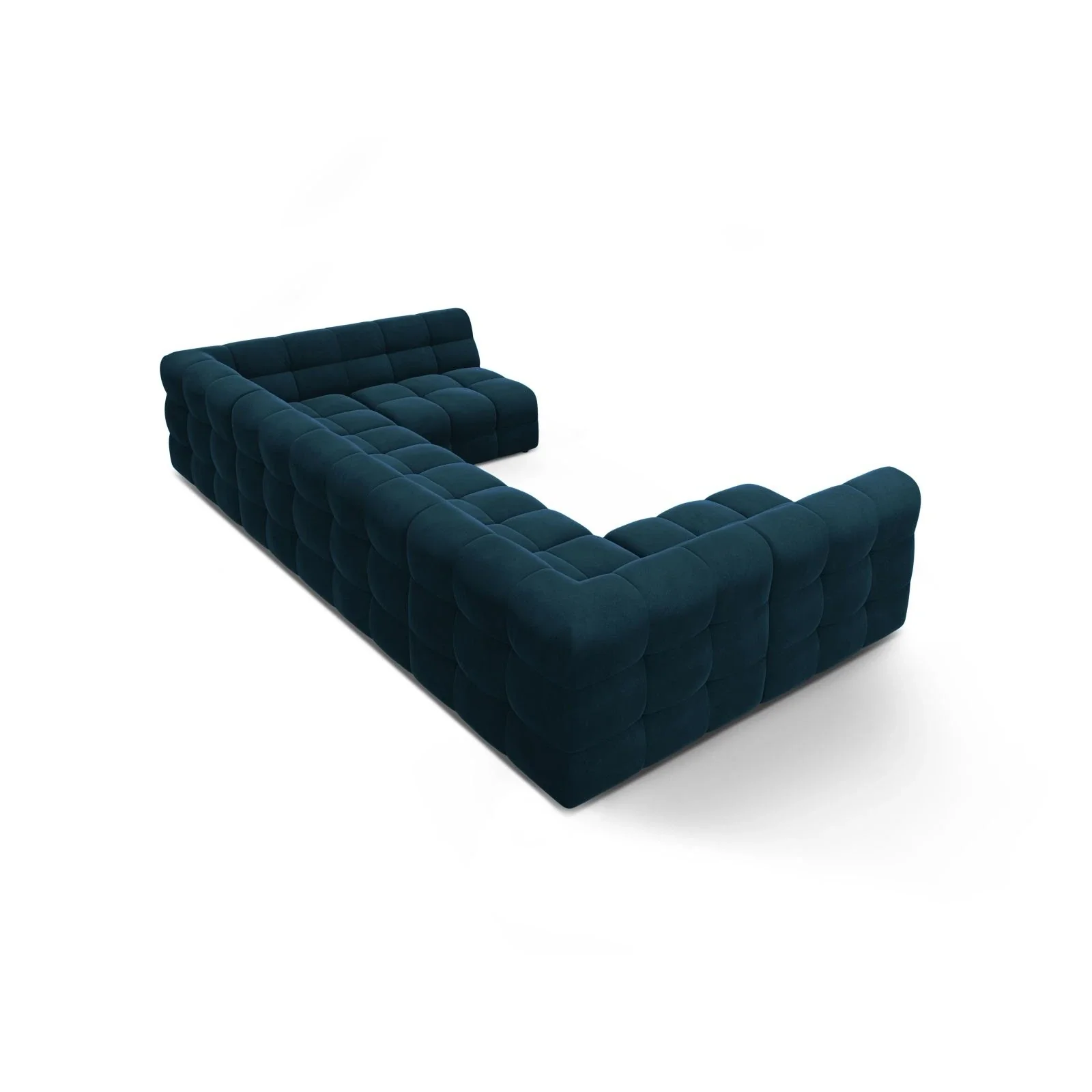 Kendal 7-Sitzer Panorama-Sofa mit Bezug aus Samt oder Strukturstoff, 372x203 cm - Image 46