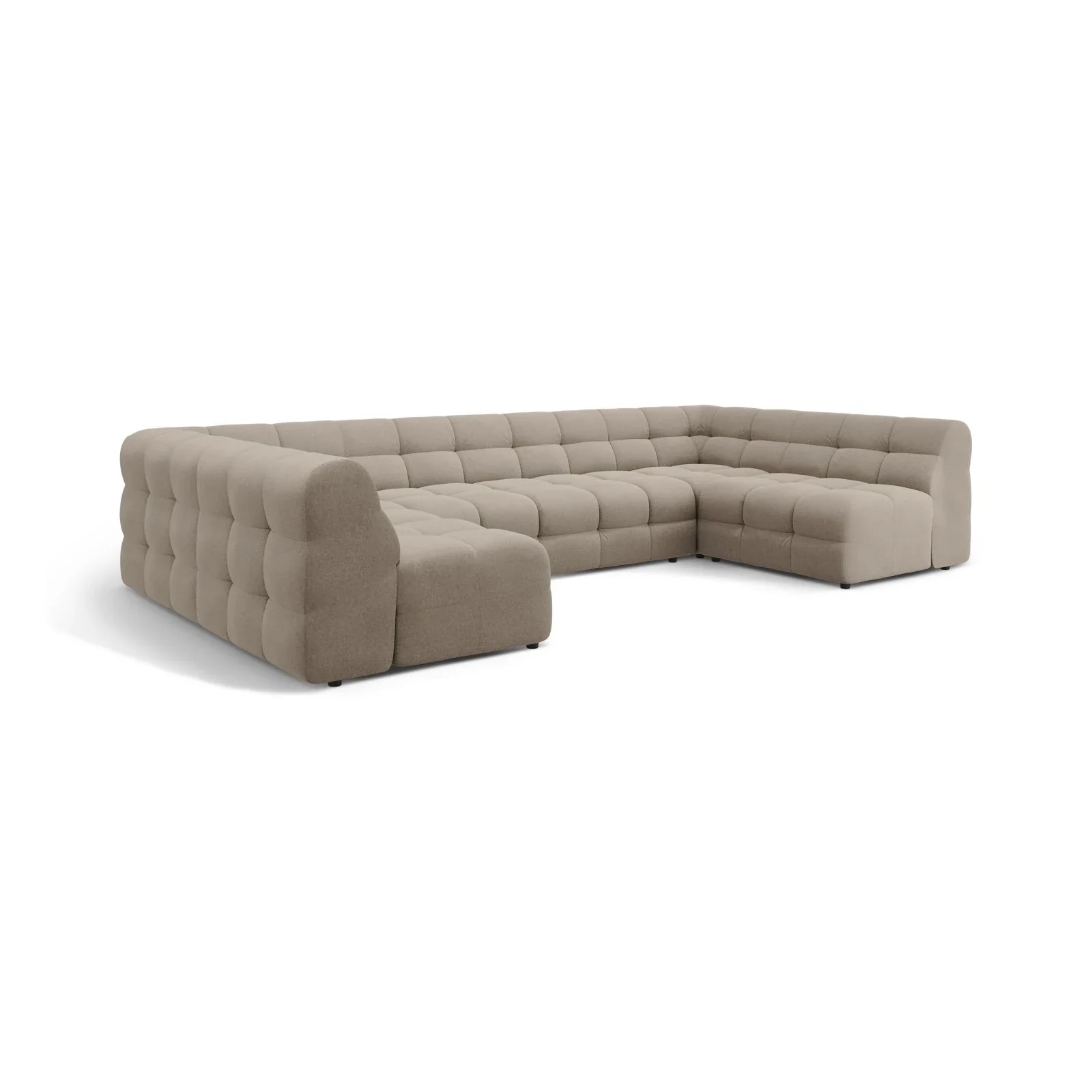 Kendal 7-Sitzer Panorama-Sofa mit Bezug aus Samt oder Strukturstoff, 372x203 cm - Image 63