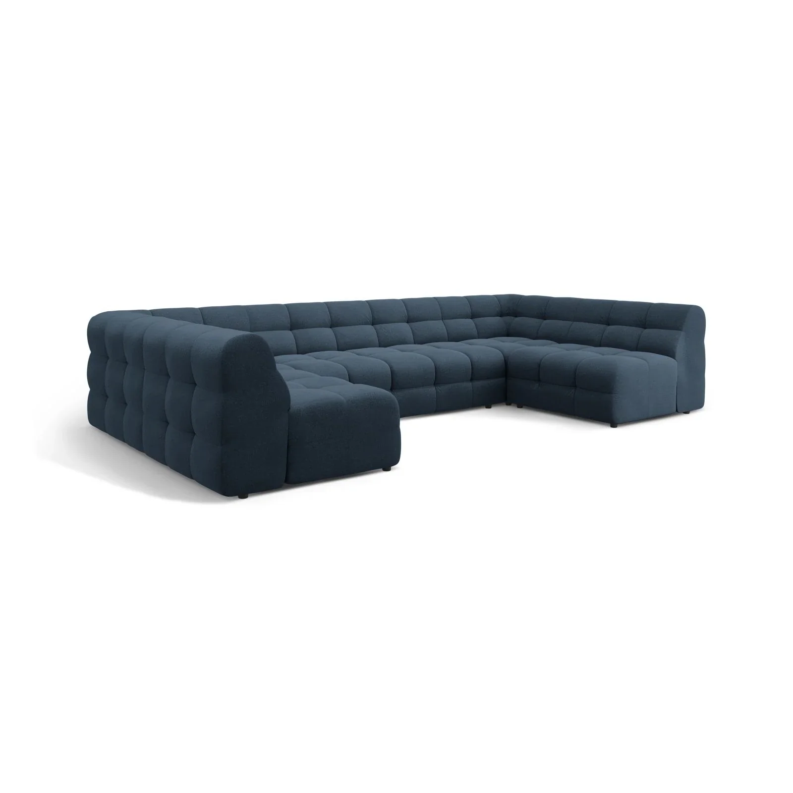 Kendal 7-Sitzer Panorama-Sofa mit Bezug aus Samt oder Strukturstoff, 372x203 cm - Image 81