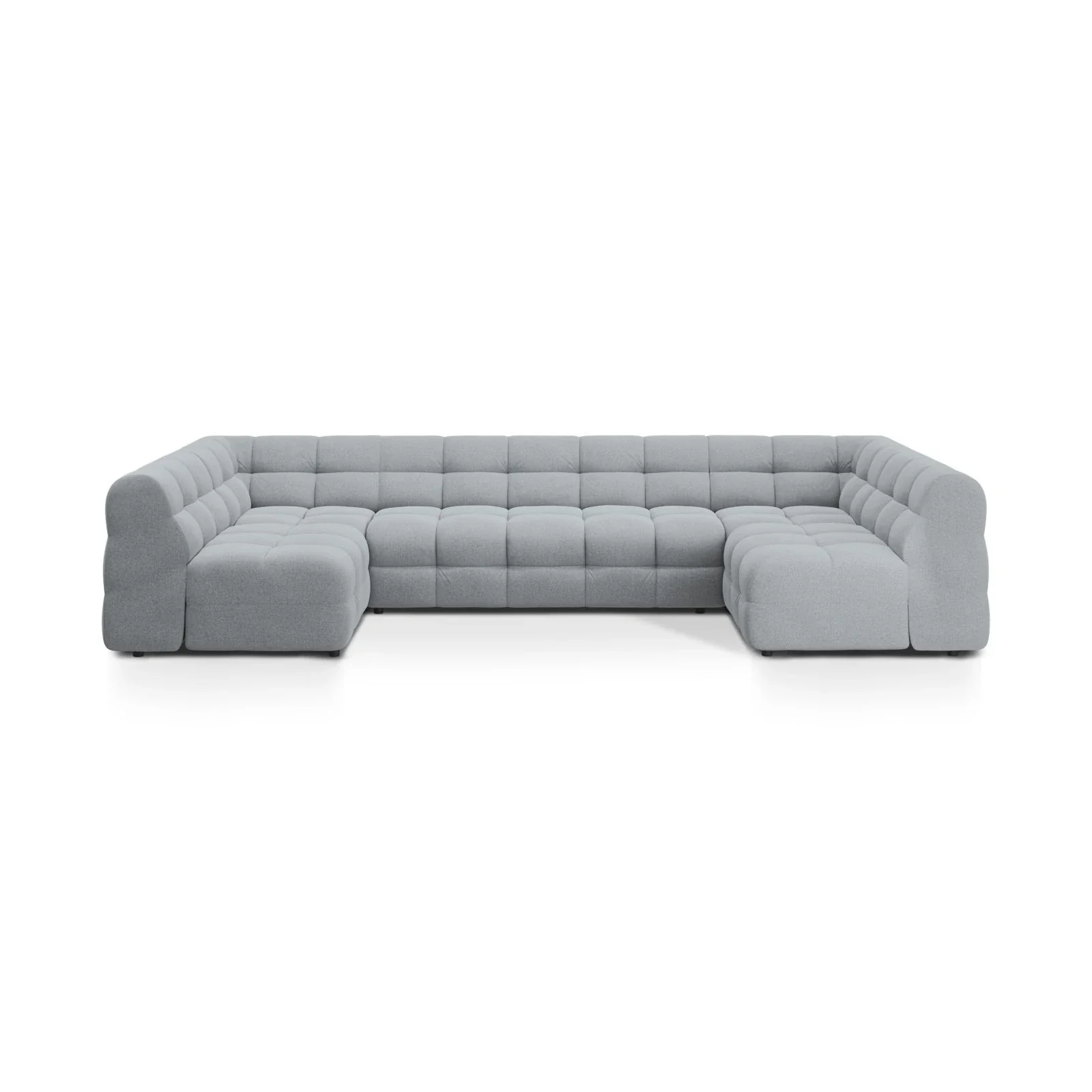 Kendal 7-Sitzer Panorama-Sofa mit Bezug aus Samt oder Strukturstoff, 372x203 cm - Image 85