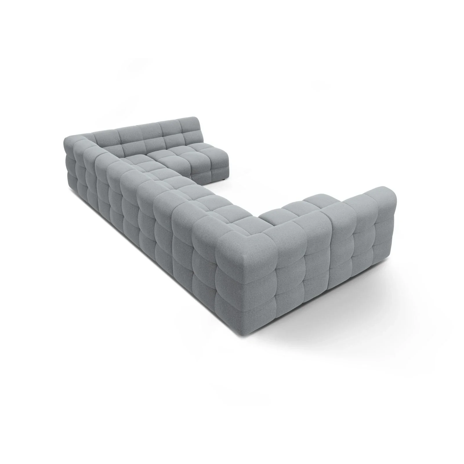 Kendal 7-Sitzer Panorama-Sofa mit Bezug aus Samt oder Strukturstoff, 372x203 cm - Image 88