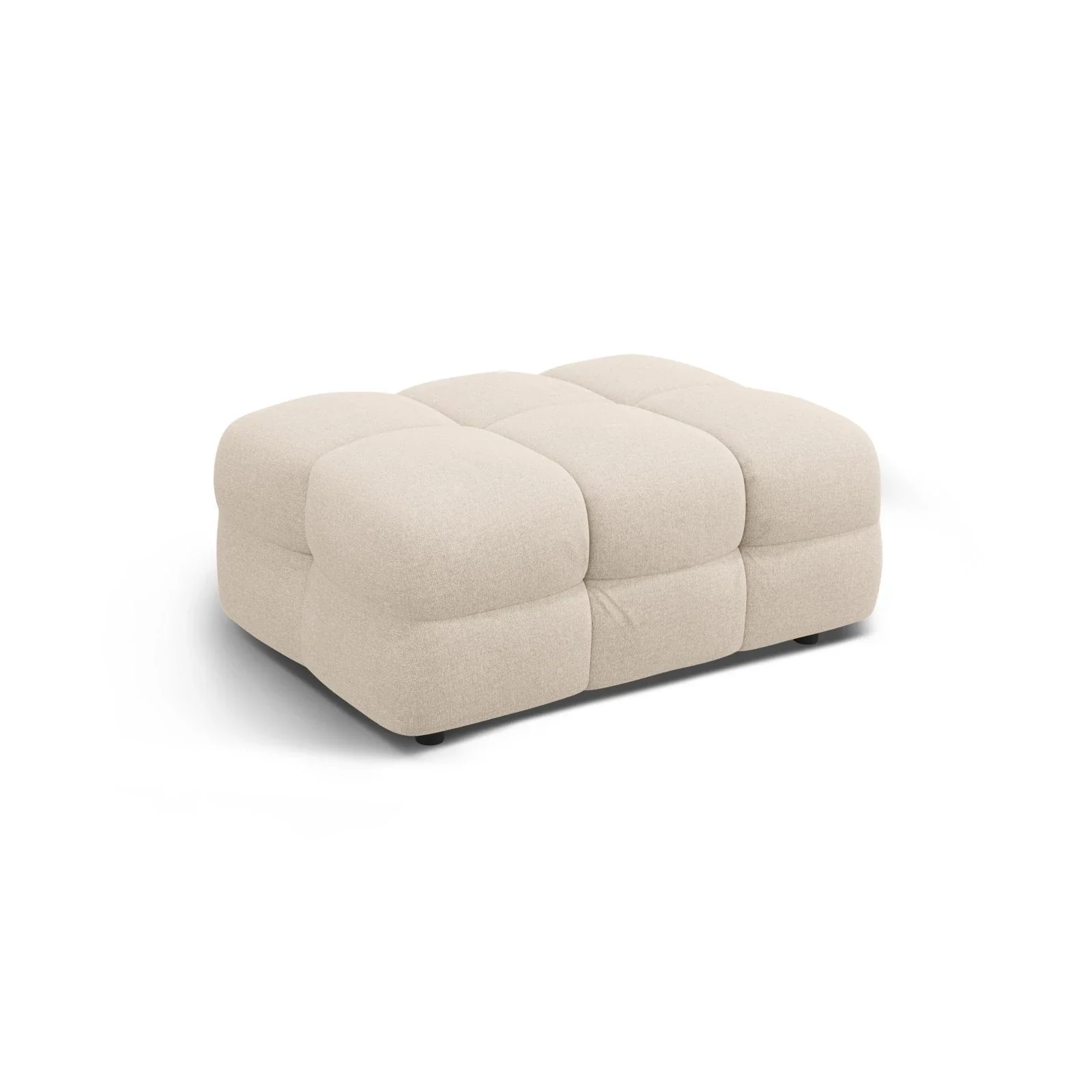 Kendal Pouf mit Bezug aus Samt oder Strukturstoff, 104x72 cm - Image 38
