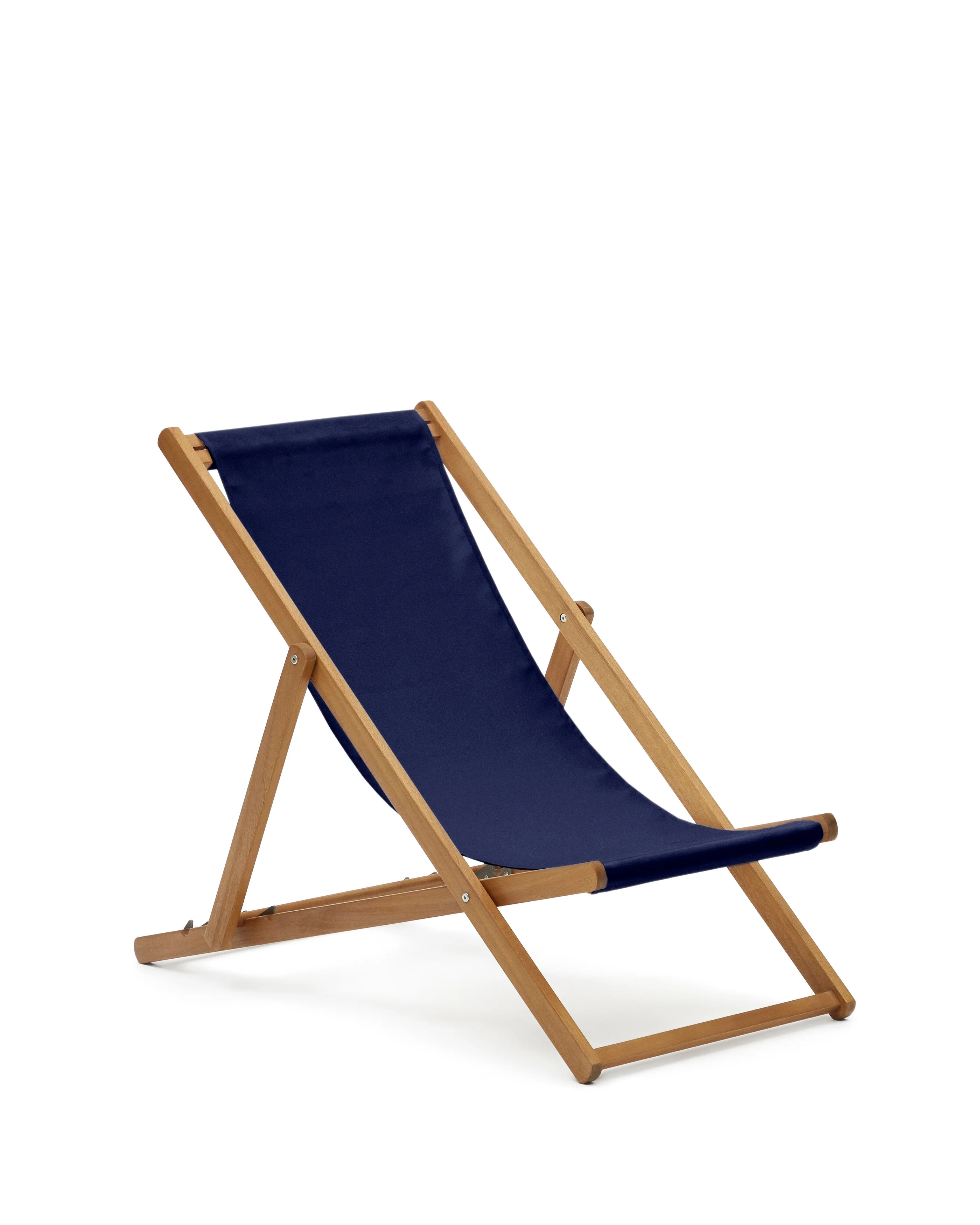 Klappbarer Outdoor-Liegestuhl Adredna in Blau aus massivem Akazienholz FSC 100% - Image 2