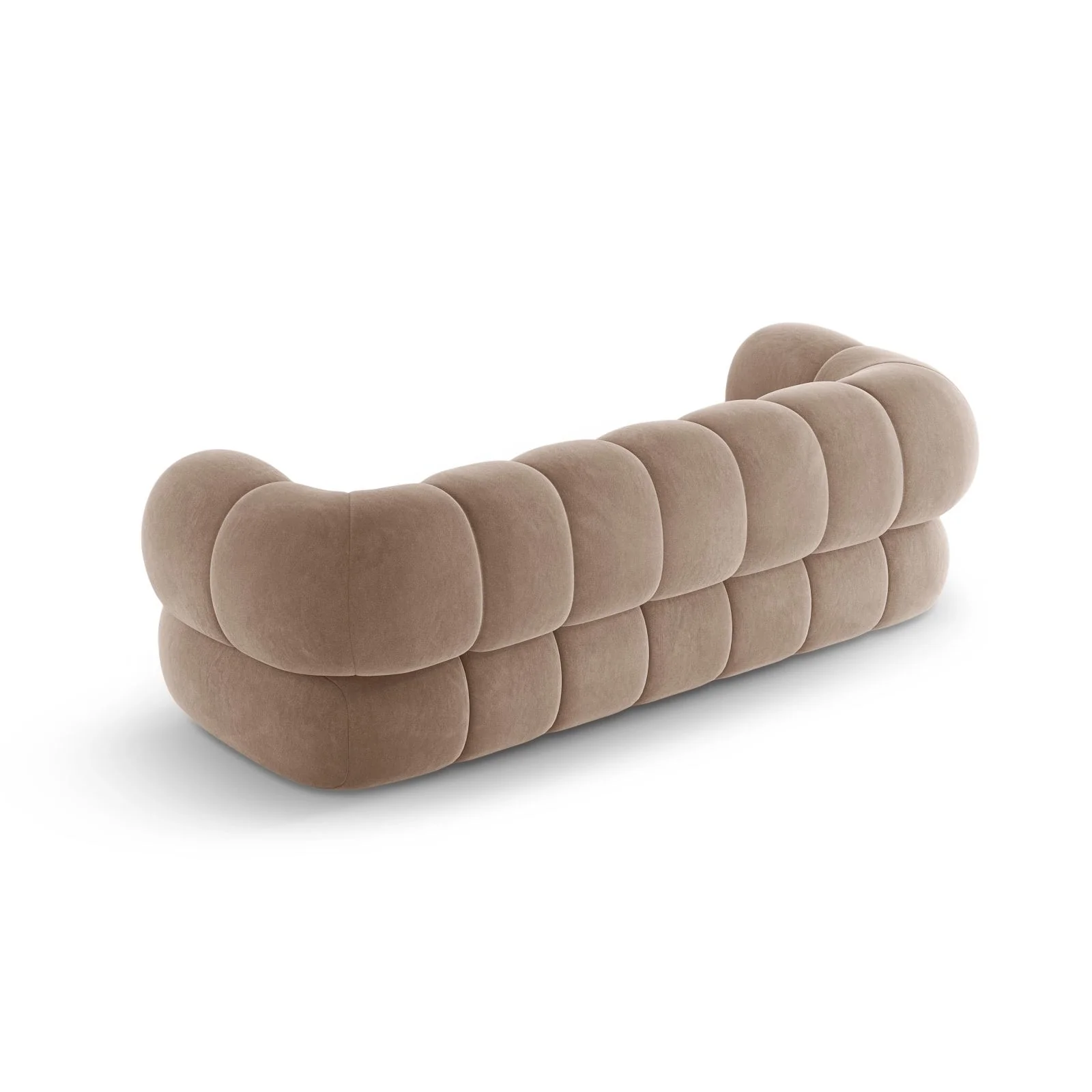 Koge 3-Sitzer Sofa aus Samt oder Chenille, 210x95x70 cm - Image 11