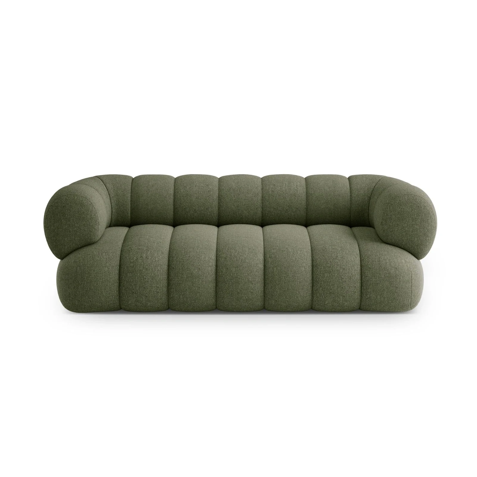 Koge 3-Sitzer Sofa aus Samt oder Chenille, 210x95x70 cm - Image 55