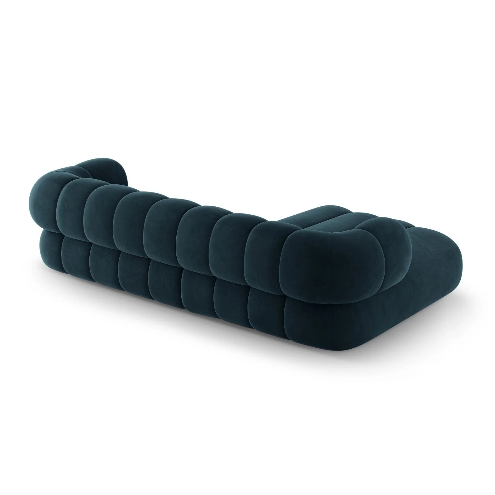 Koge 5-Sitzer Ecksofa, Linke Seite, aus Samt, 270x165x70 cm - Image 34