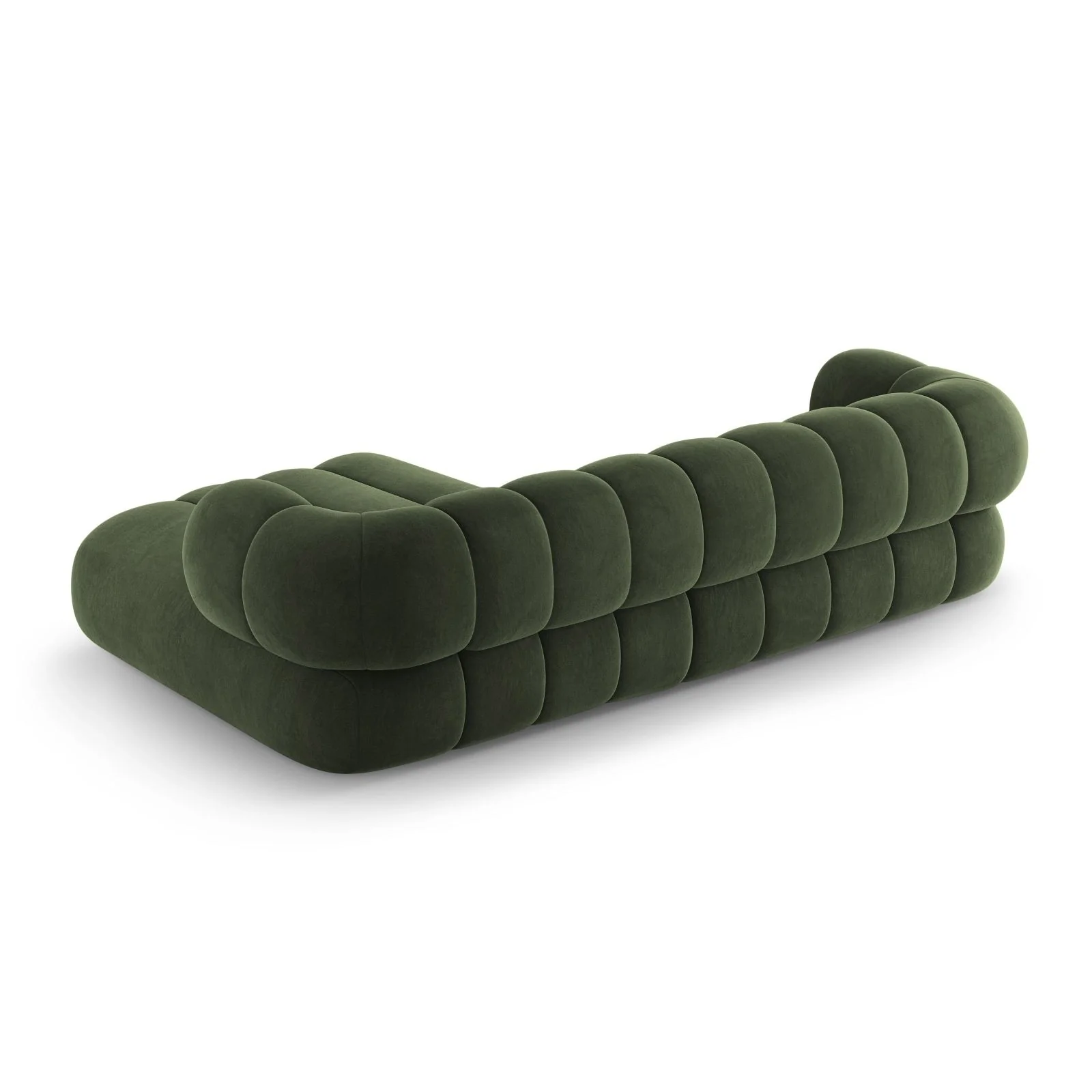 Koge 5-Sitzer Ecksofa, Rechte Seite, aus Samt, 270x165x70 cm - Image 27