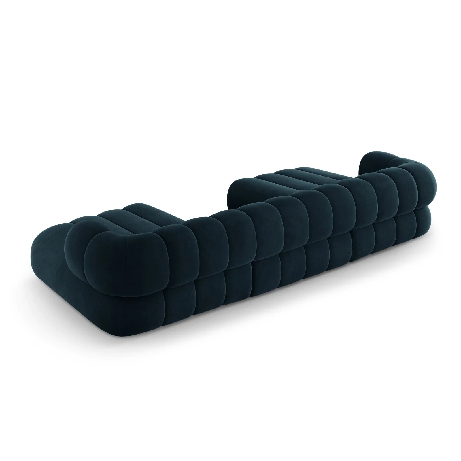Koge 6-Sitzer Panorama Sofa aus Samt oder Chenille, 348x165x70 cm - Image 29