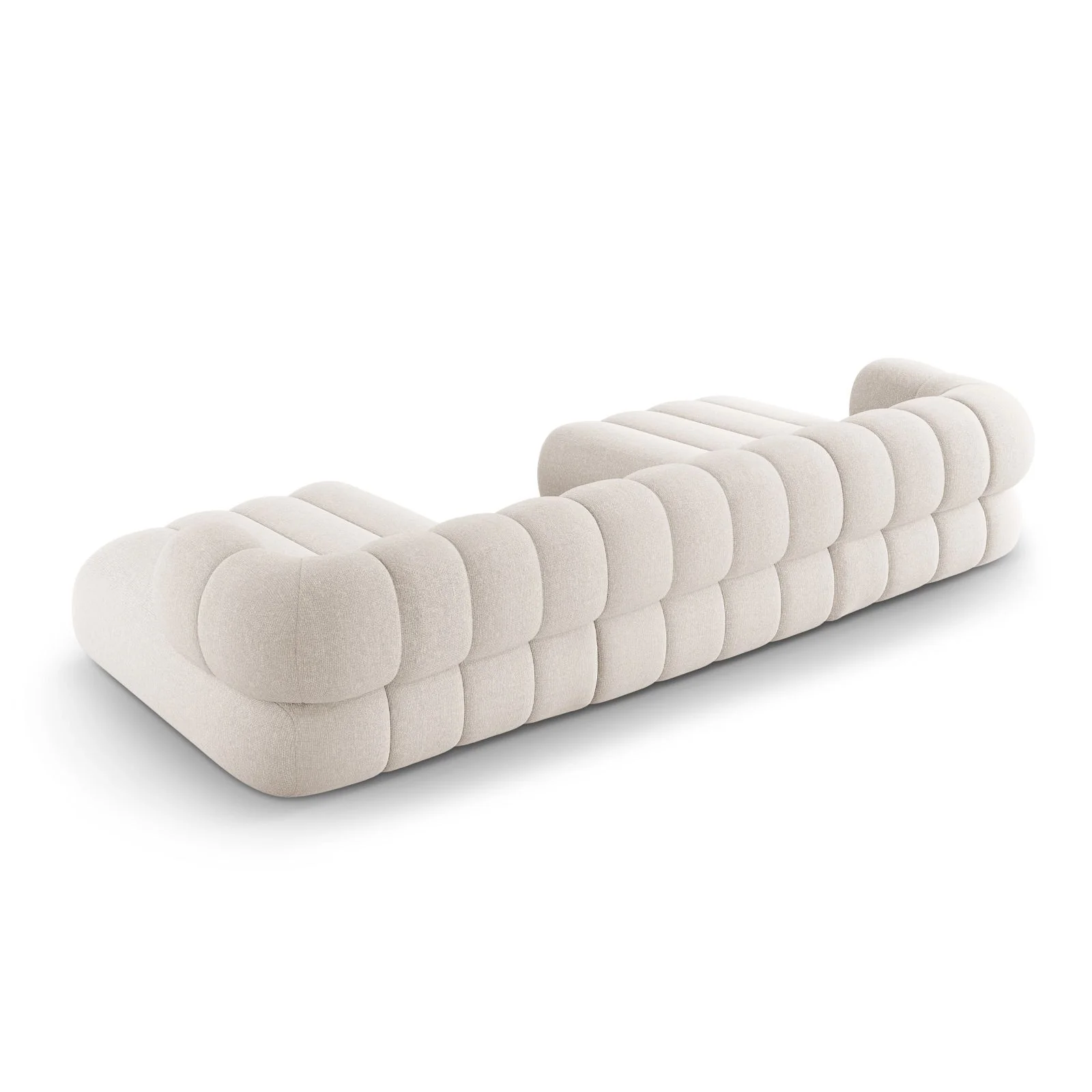 Koge 6-Sitzer Panorama Sofa aus Samt oder Chenille, 348x165x70 cm - Image 41