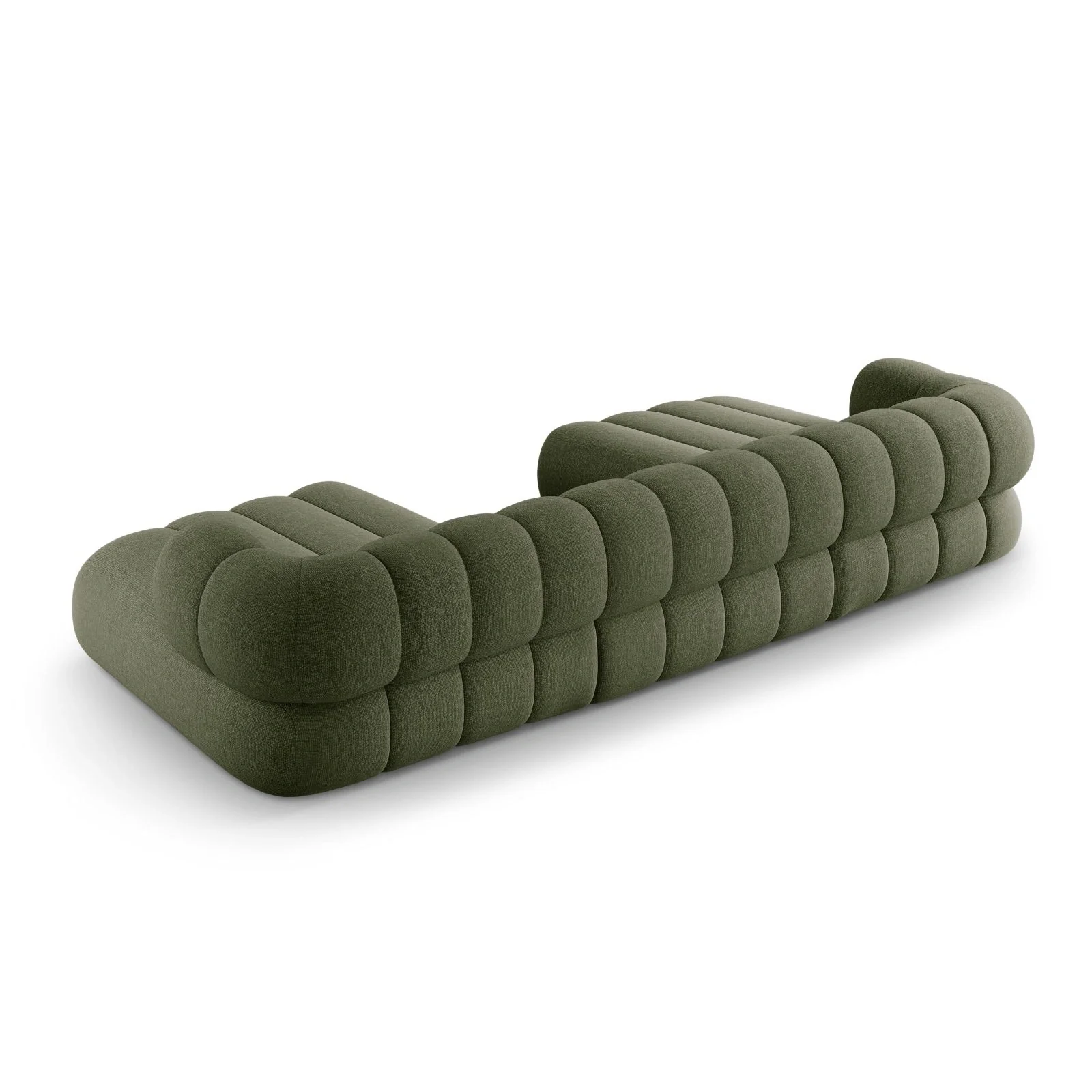 Koge 6-Sitzer Panorama Sofa aus Samt oder Chenille, 348x165x70 cm - Image 59