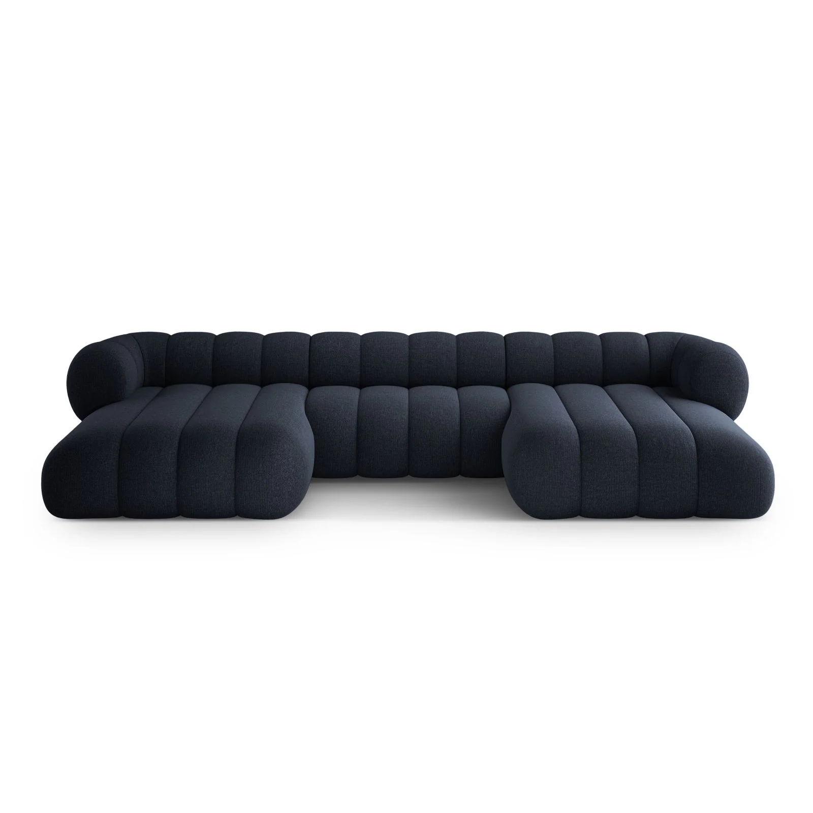 Koge 6-Sitzer Panorama Sofa aus Samt oder Chenille, 348x165x70 cm - Image 61