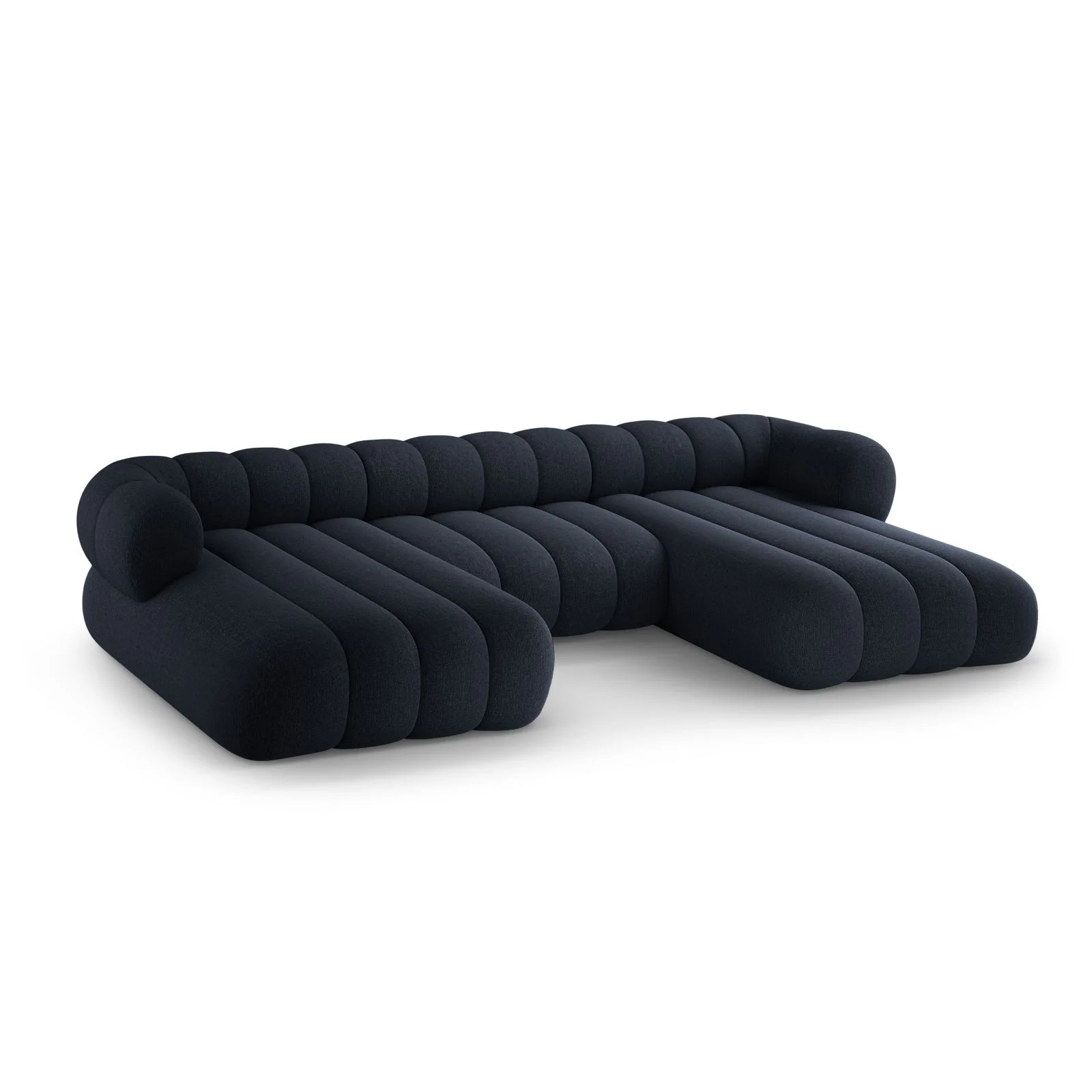 Koge 6-Sitzer Panorama Sofa aus Samt oder Chenille, 348x165x70 cm - Image 64