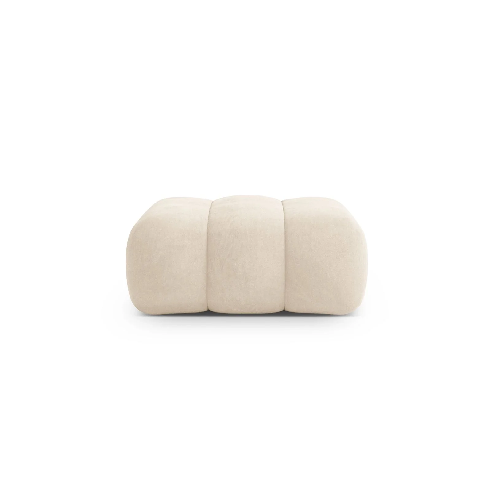 Koge Pouf aus Samt oder Chenille, 95x95x40 cm