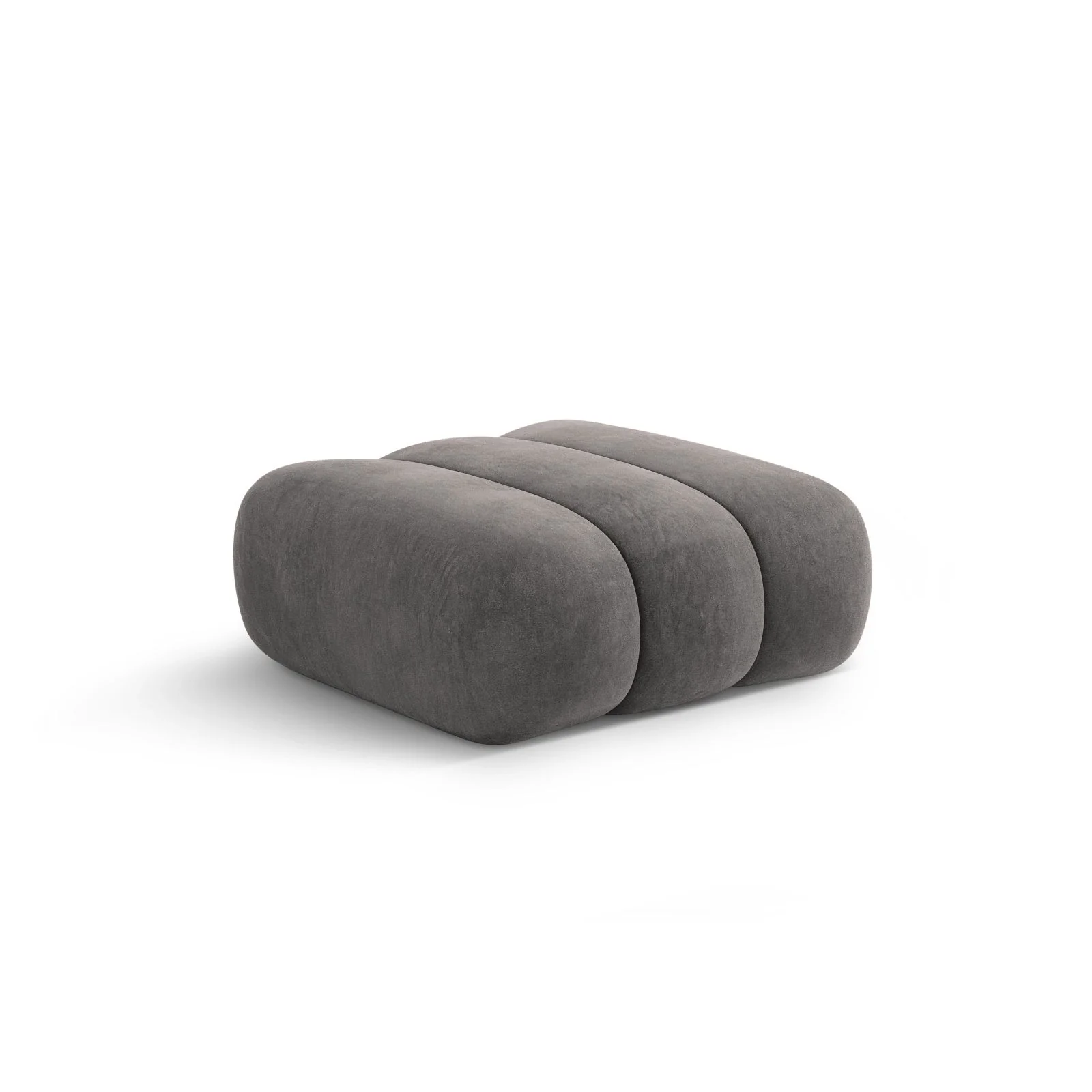 Koge Pouf aus Samt oder Chenille, 95x95x40 cm - Image 29