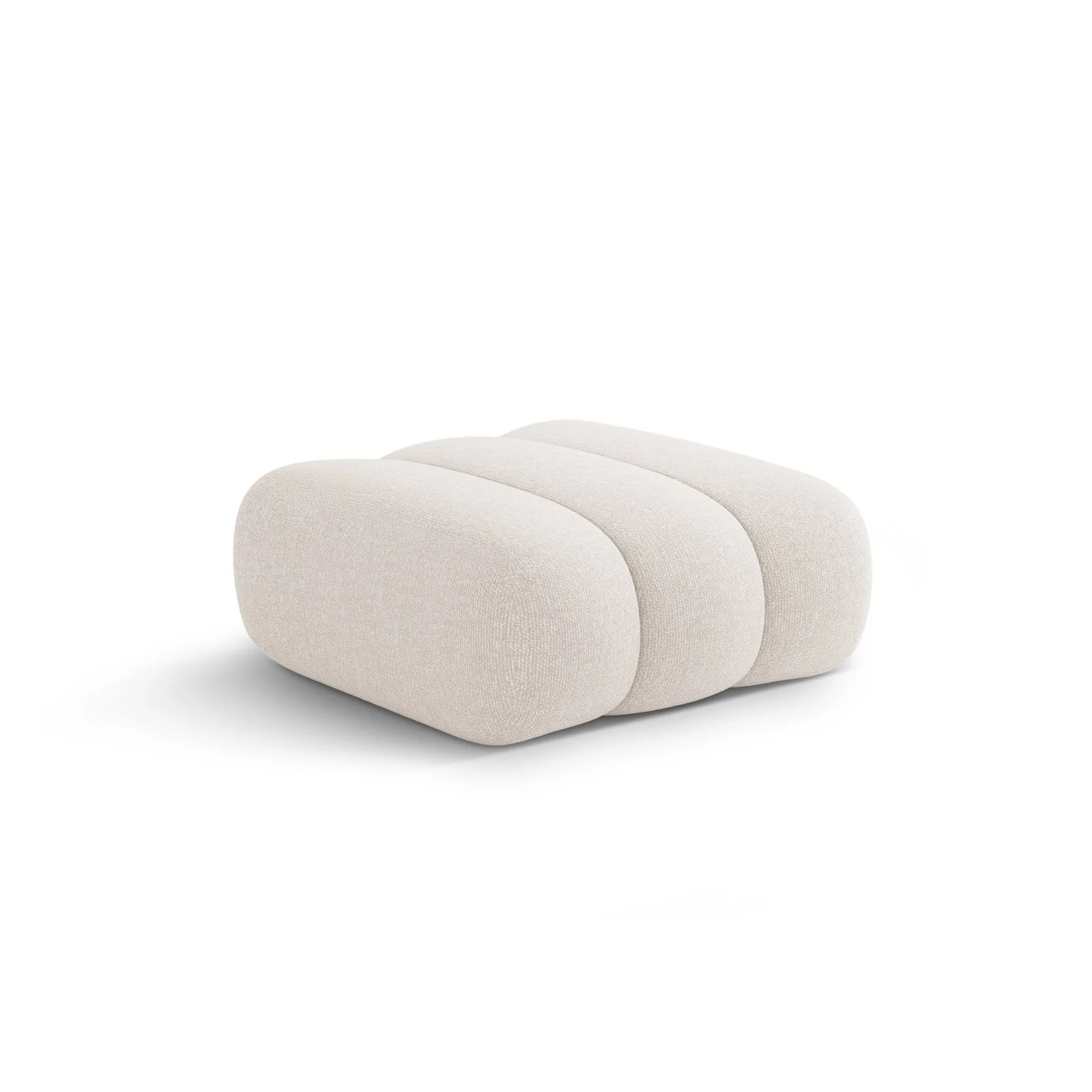 Koge Pouf aus Samt oder Chenille, 95x95x40 cm - Image 34