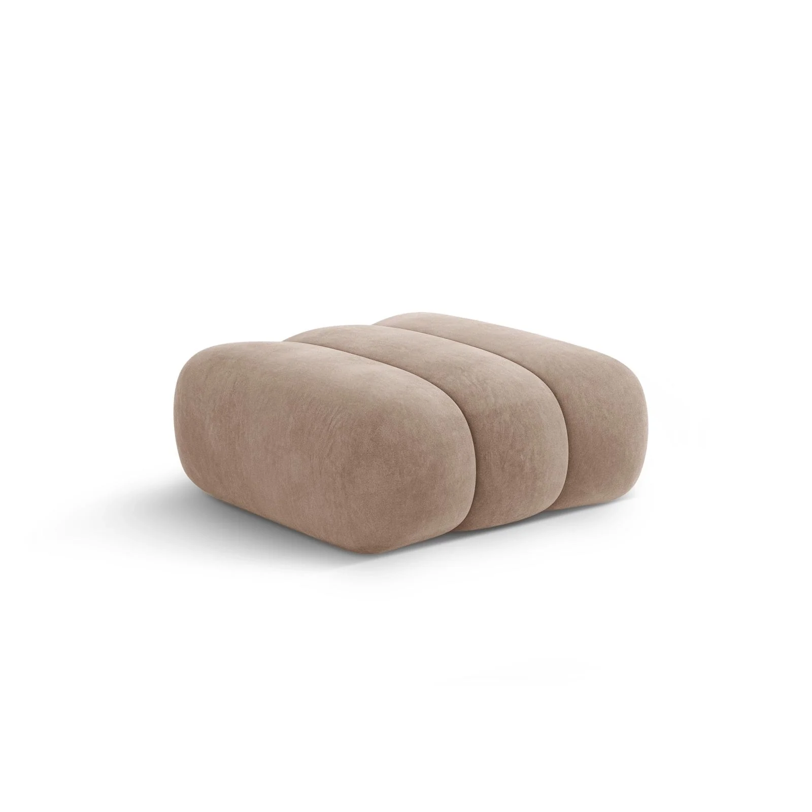 Koge Pouf aus Samt oder Chenille, 95x95x40 cm - Image 9