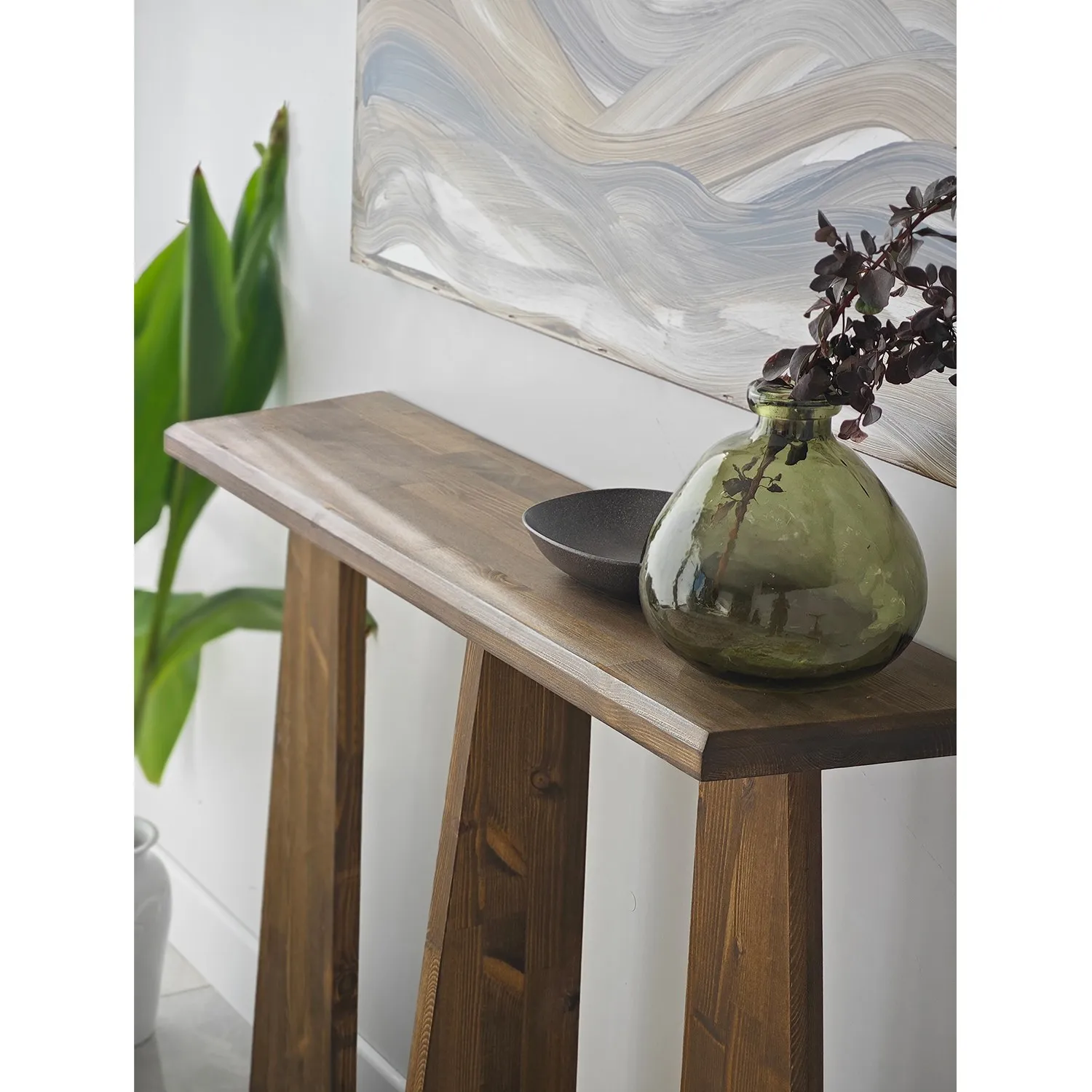 Kommode Cleopatra aus Massivholz, 100×28×83 cm - Image 15