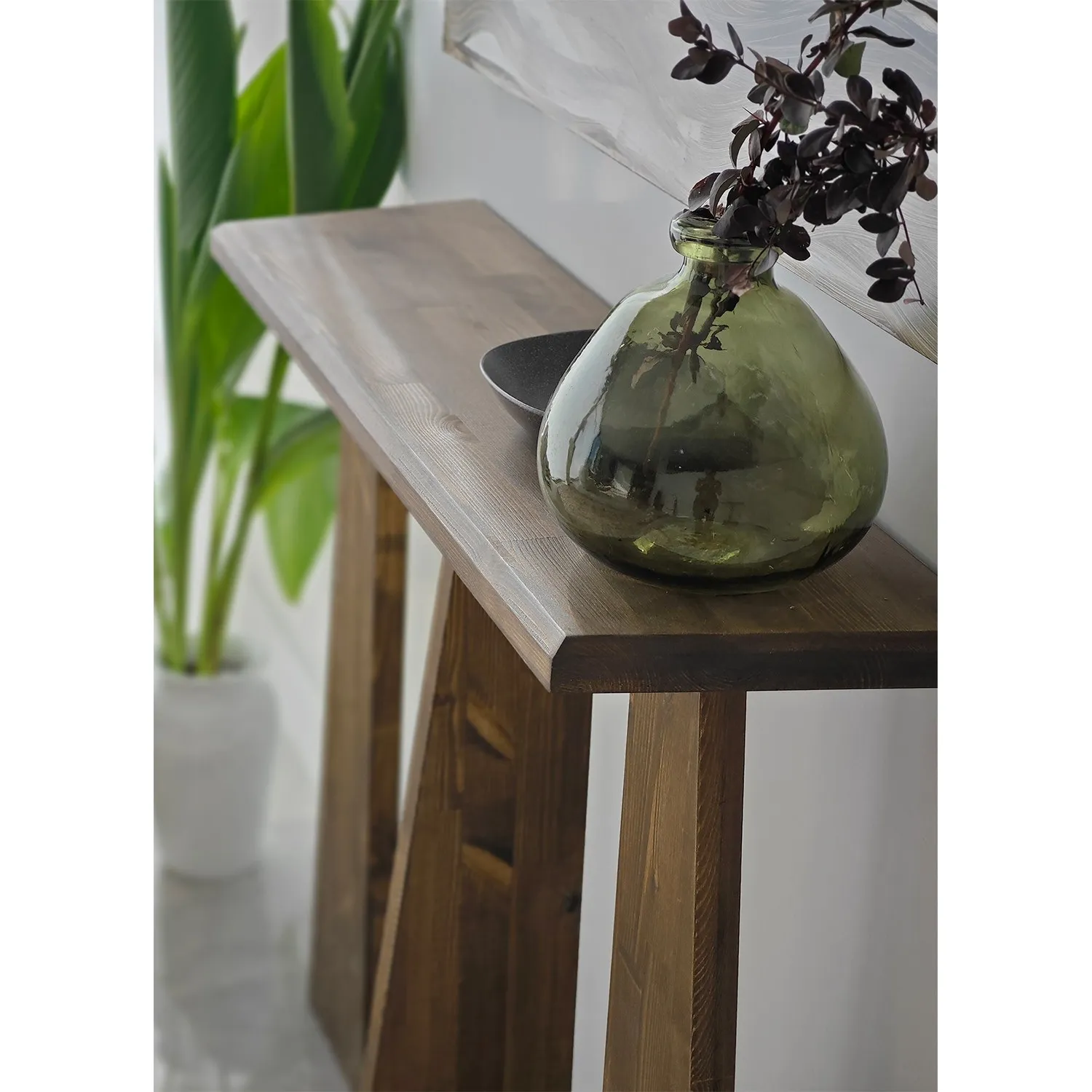 Kommode Cleopatra aus Massivholz, 100×28×83 cm - Image 16